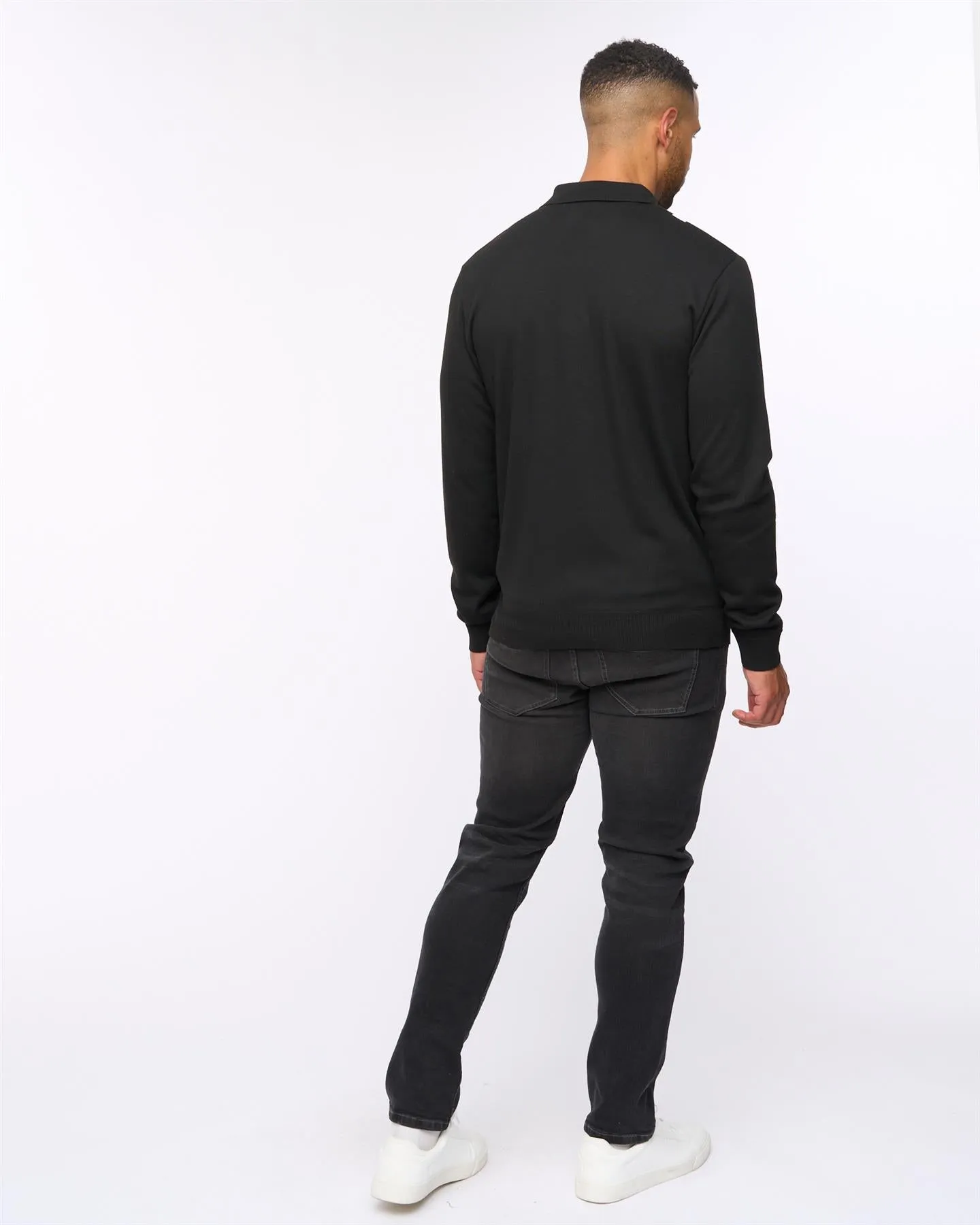 Stalwart Knit Polo Black sold by Bewley and Ritch product image thumbnail 4