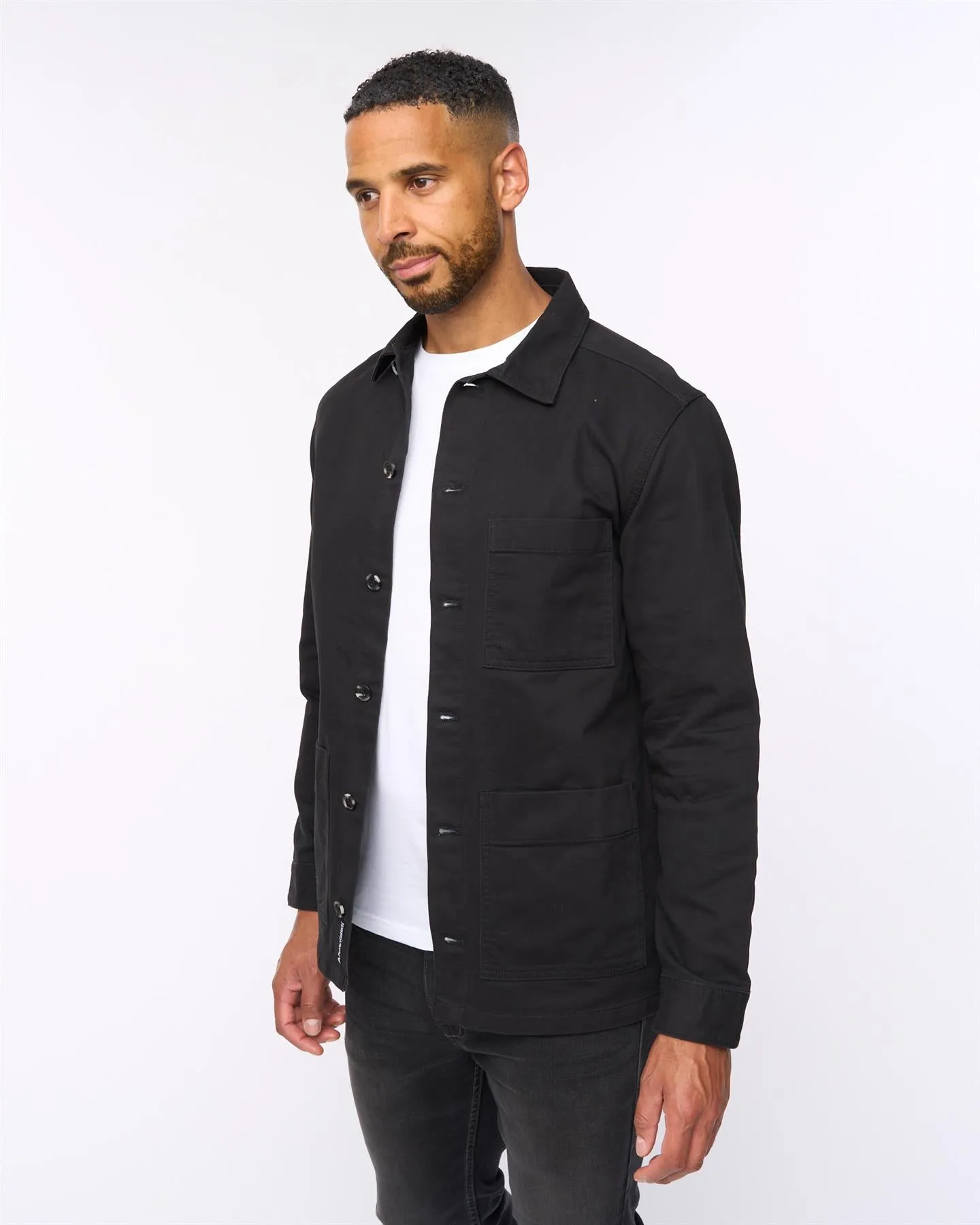 Stanbrook Overshirt Black sold by Bewley and Ritch product image thumbnail 2