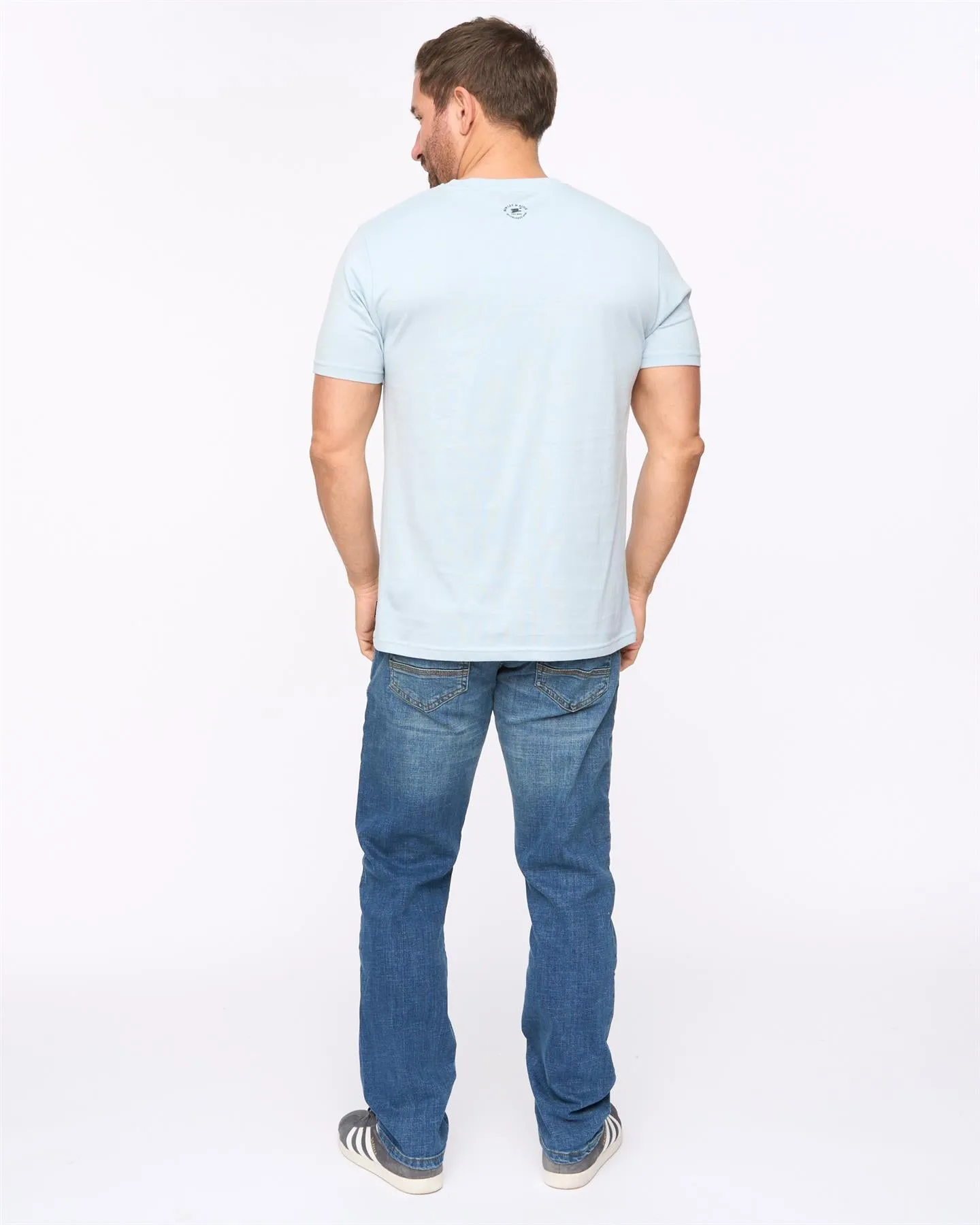 Arkley T-Shirt Light Blue sold by Bewley and Ritch product image thumbnail 4