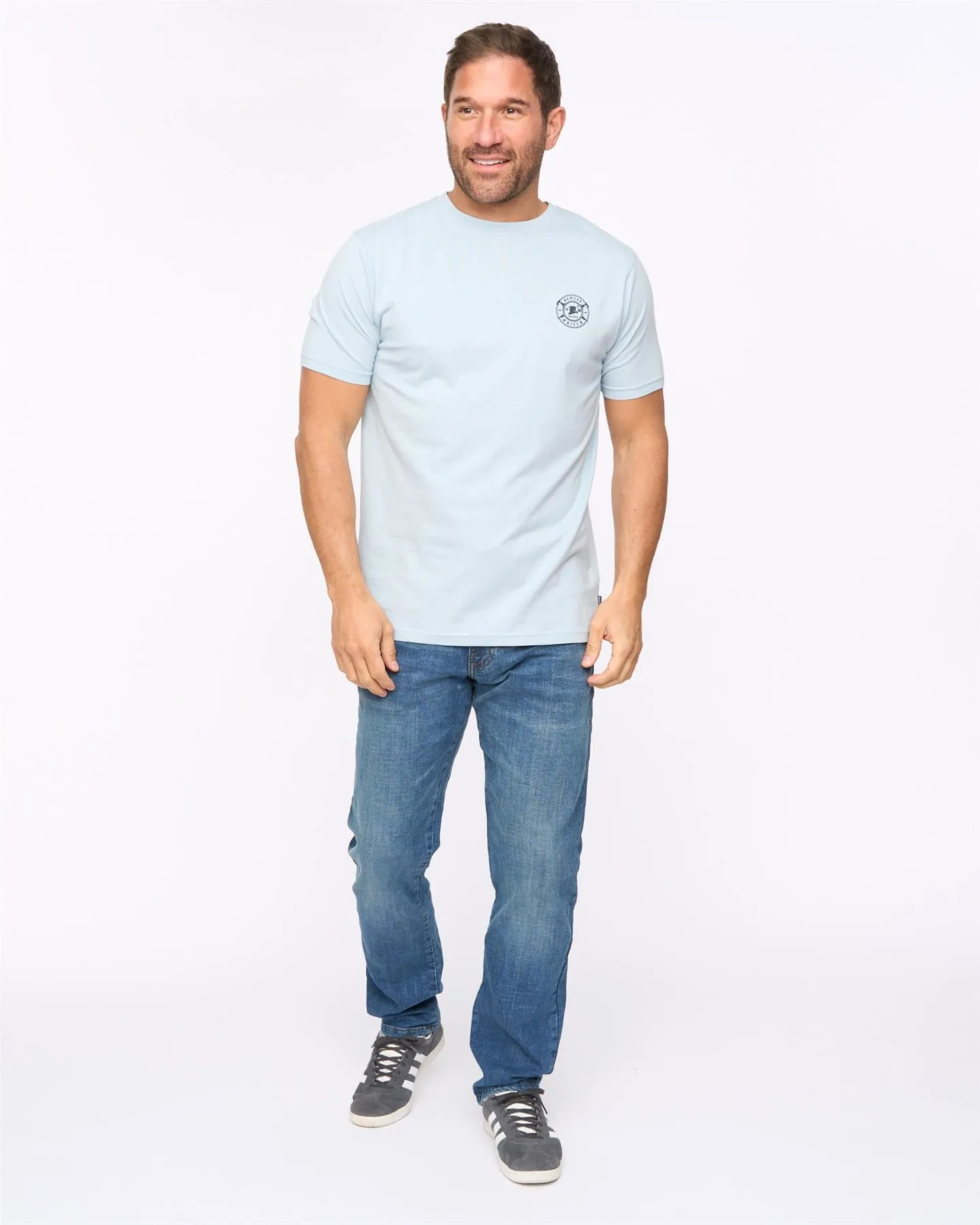 Arkley T-Shirt Light Blue sold by Bewley and Ritch product image thumbnail 3
