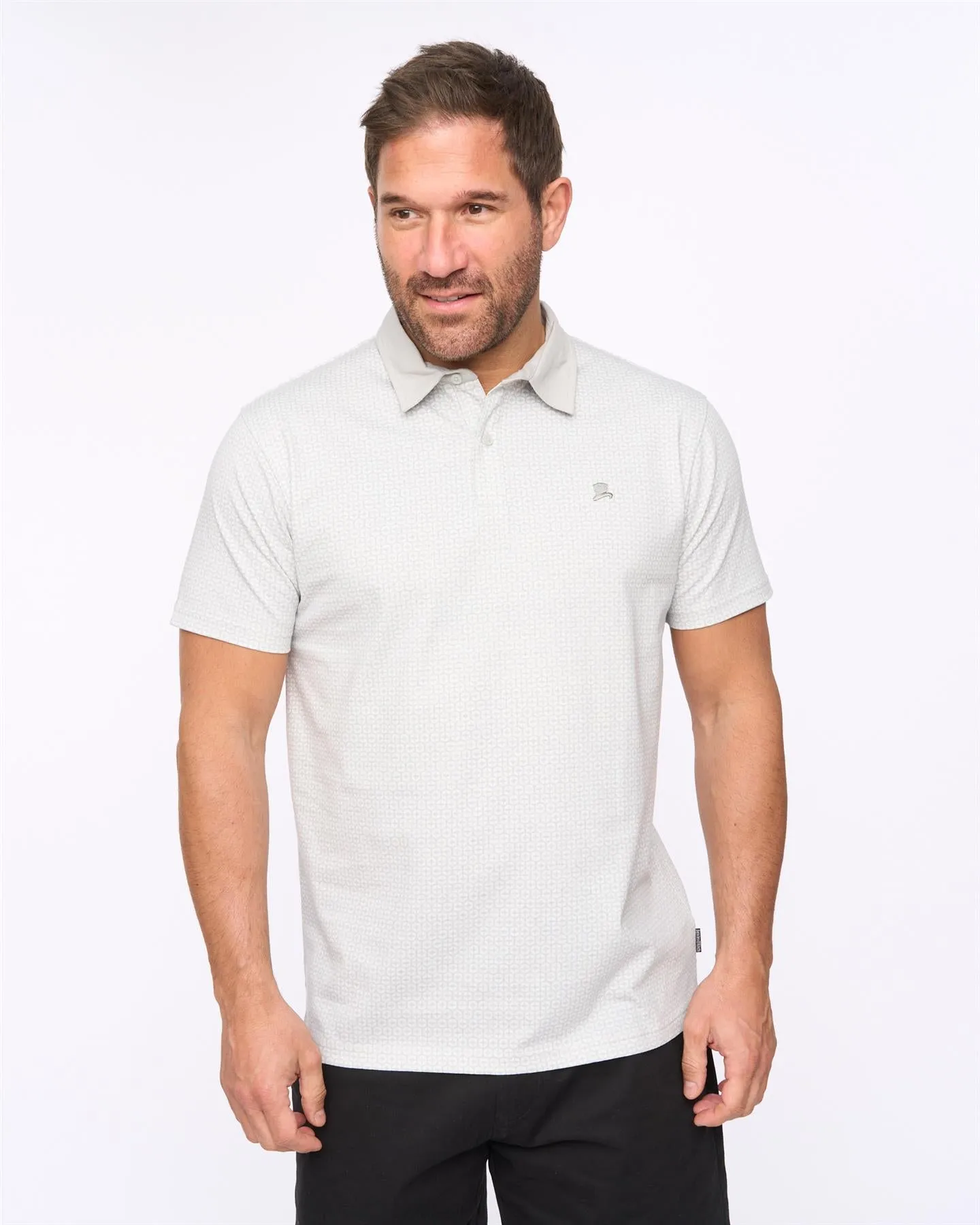 Calvert Polo Light Grey sold by Bewley and Ritch product image thumbnail 2
