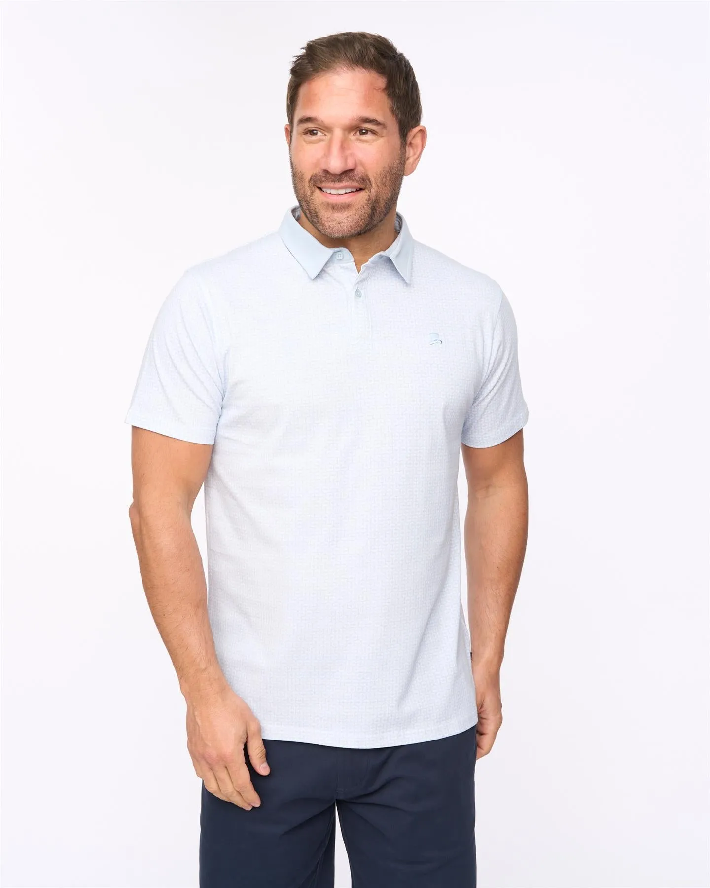 Calvert Polo Light Blue sold by Bewley and Ritch