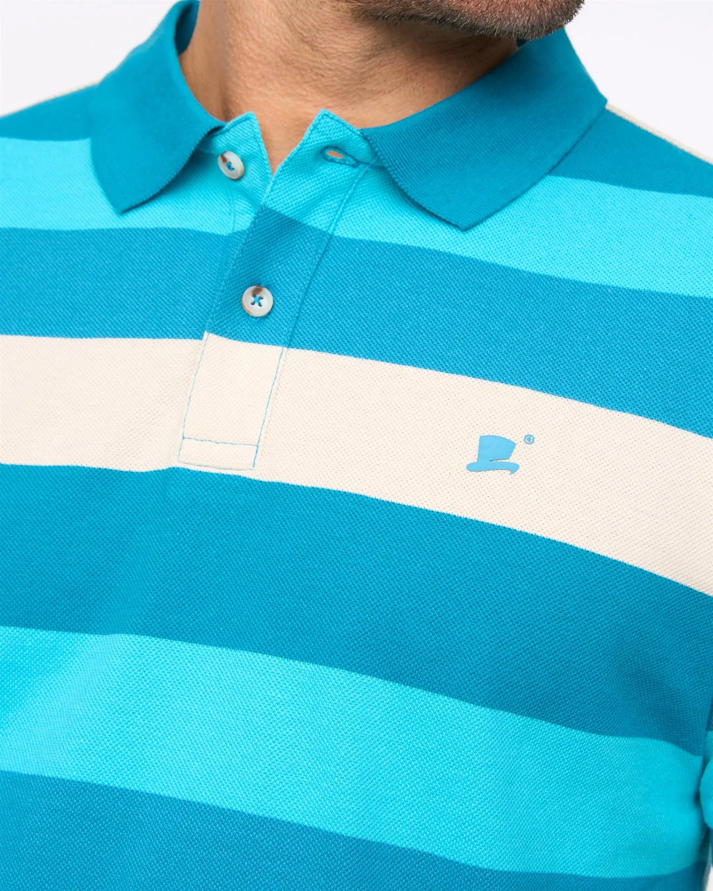 Hadley Polo Deep Blue sold by Bewley and Ritch product image thumbnail 5