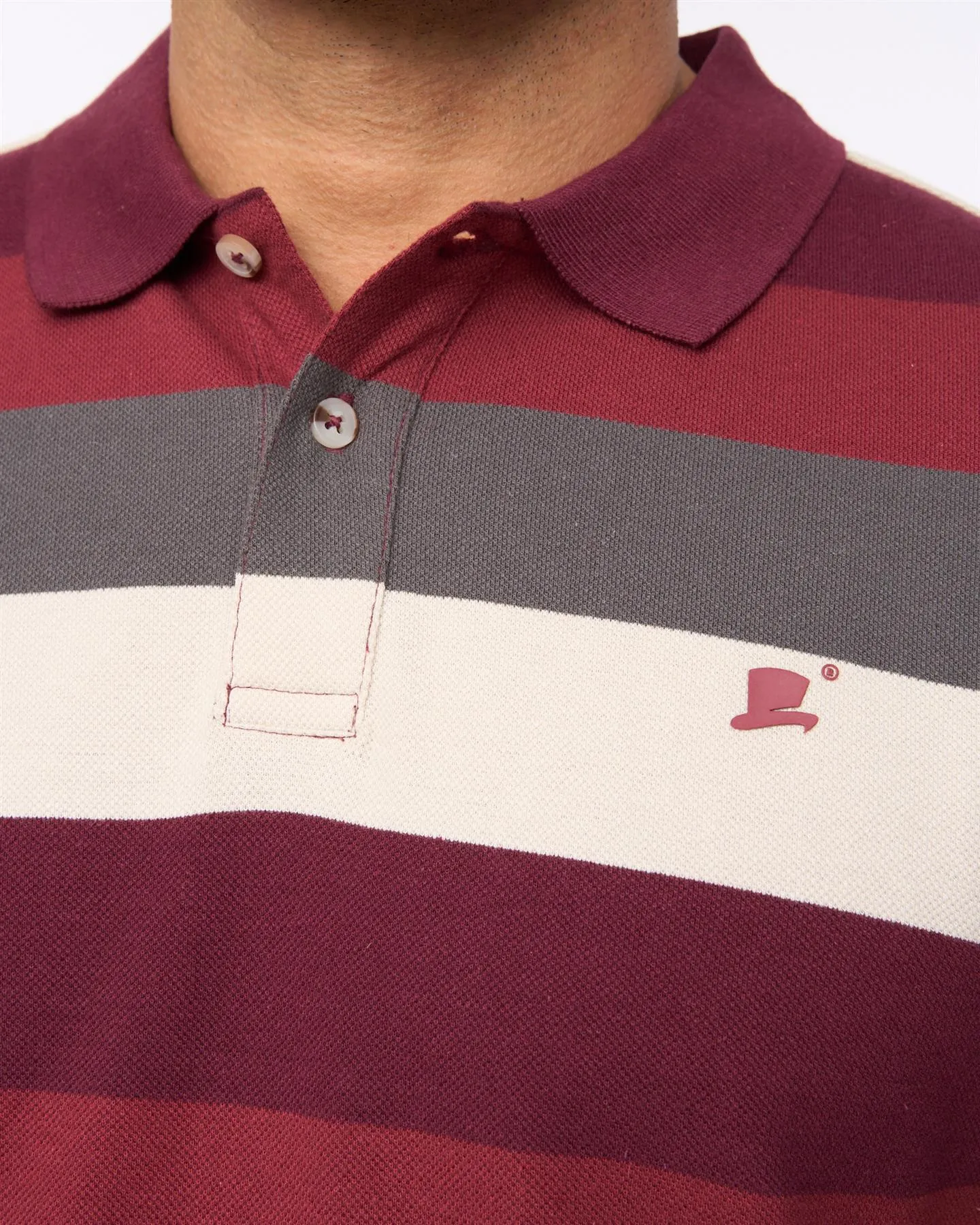 Hadley Polo Burgundy sold by Bewley and Ritch product image thumbnail 5