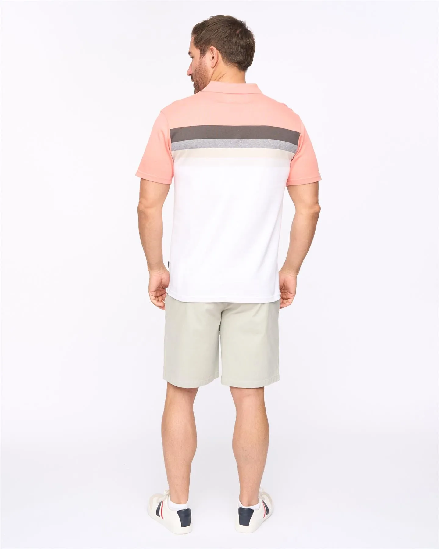 Danson Polo Coral sold by Bewley and Ritch product image thumbnail 4