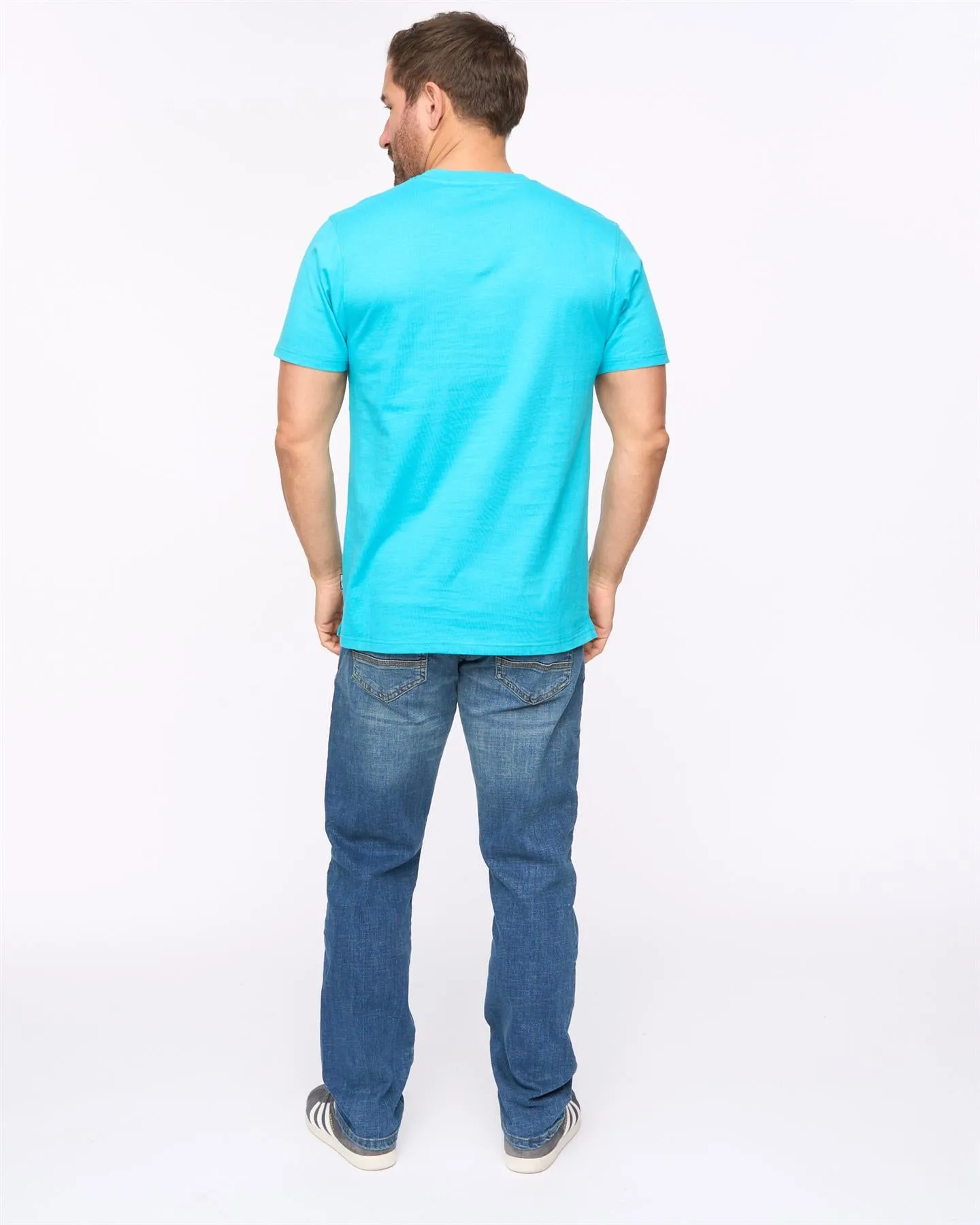 Garside T-Shirt Turquoise sold by Bewley and Ritch product image thumbnail 4