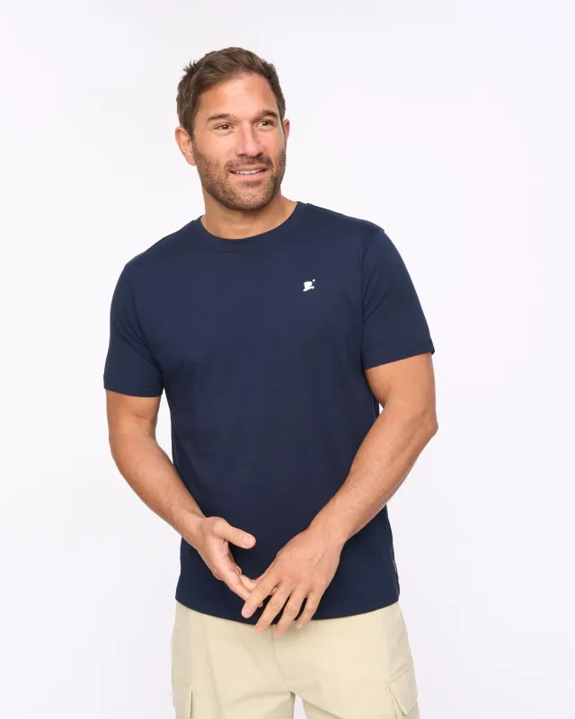 Bewlan T-shirt Navy made by Bewley and Ritch