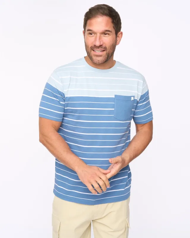 Blaydon T-Shirt Blue made by Bewley and Ritch