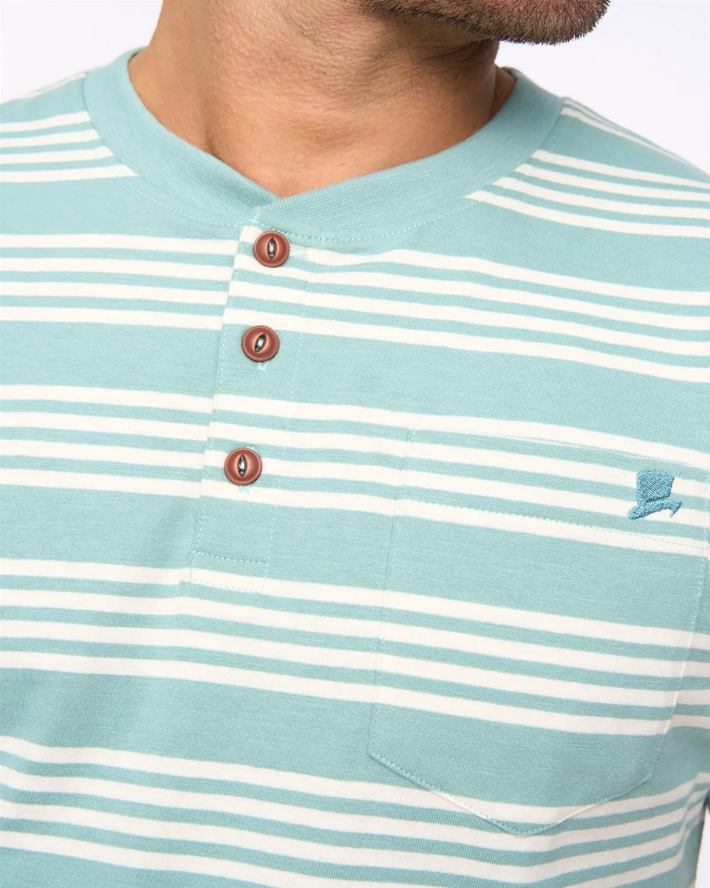 Brigman T-Shirt Teal sold by Bewley and Ritch product image thumbnail 5