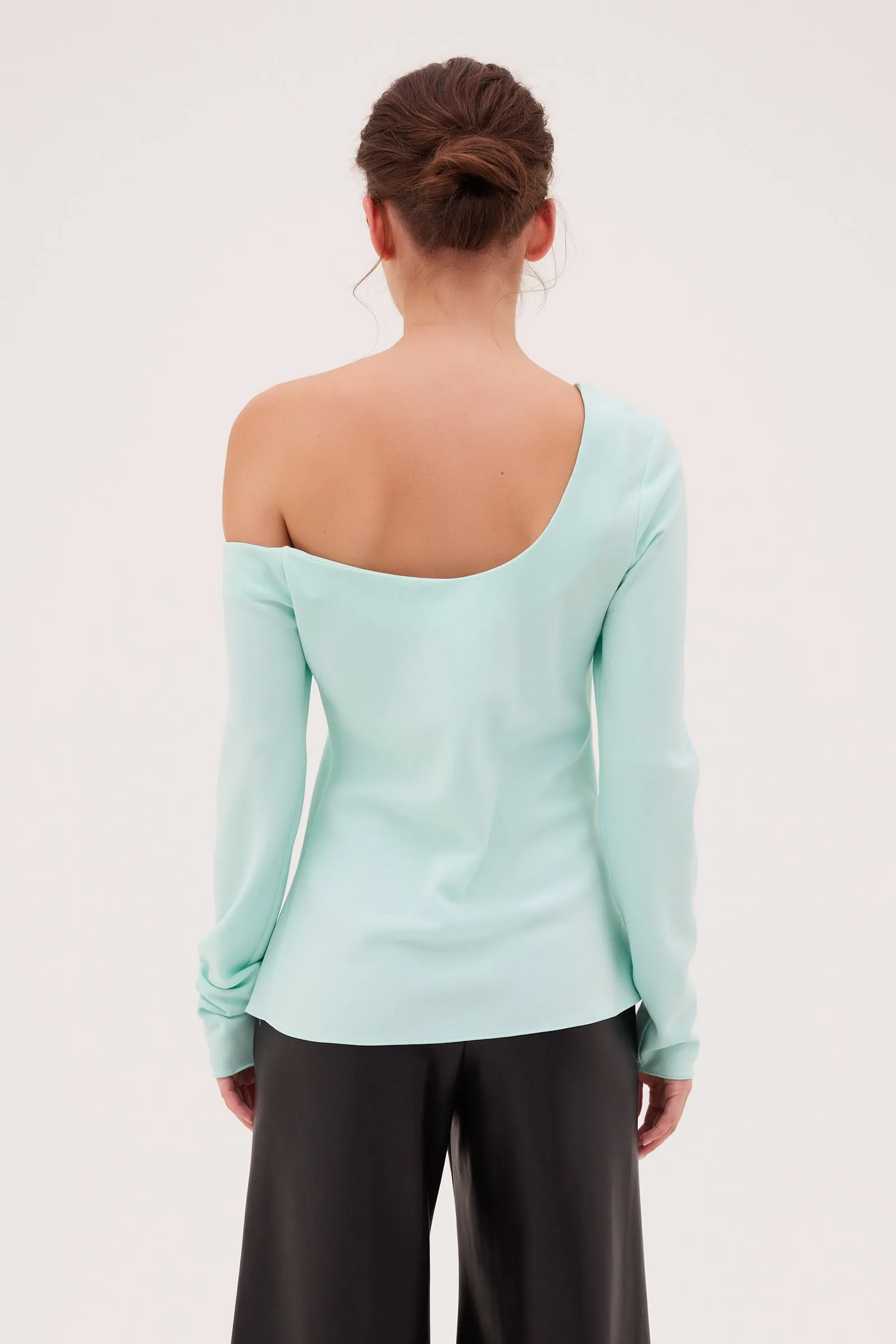 MINT CREPE LEONORA TOP sold by Bianca Spender product image thumbnail 4