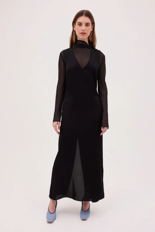 RAVEN TRIACETATE CHRISTY DRESS sold by Bianca Spender