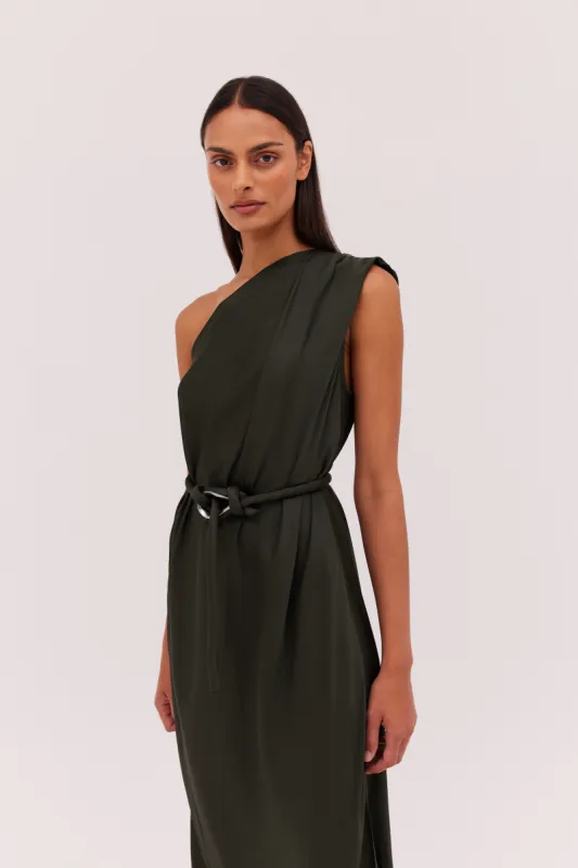 FOREST SATIN IBIZA DRESS sold by Bianca Spender