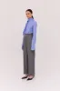 CORNFLOWER COTTON BYSTANDER TOP sold by Bianca Spender