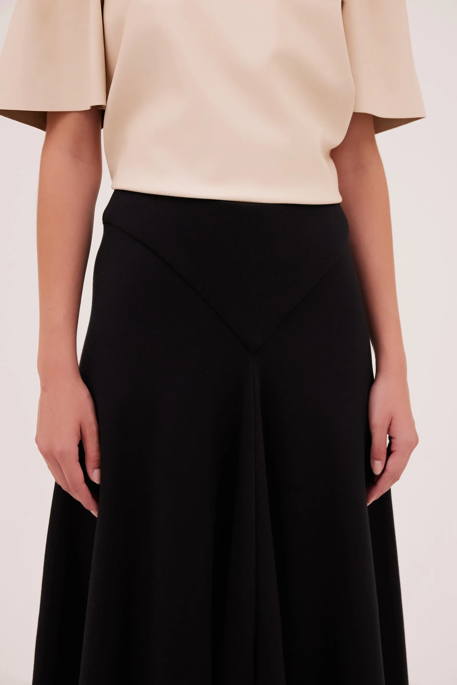 BLACK JERSEY LENNON SKIRT sold by Bianca Spender product image thumbnail 3