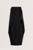 BLACK LINEN TWILL IMPINGE SKIRT sold by Bianca Spender