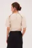 BLACK LINEN TWILL IMPINGE SKIRT sold by Bianca Spender