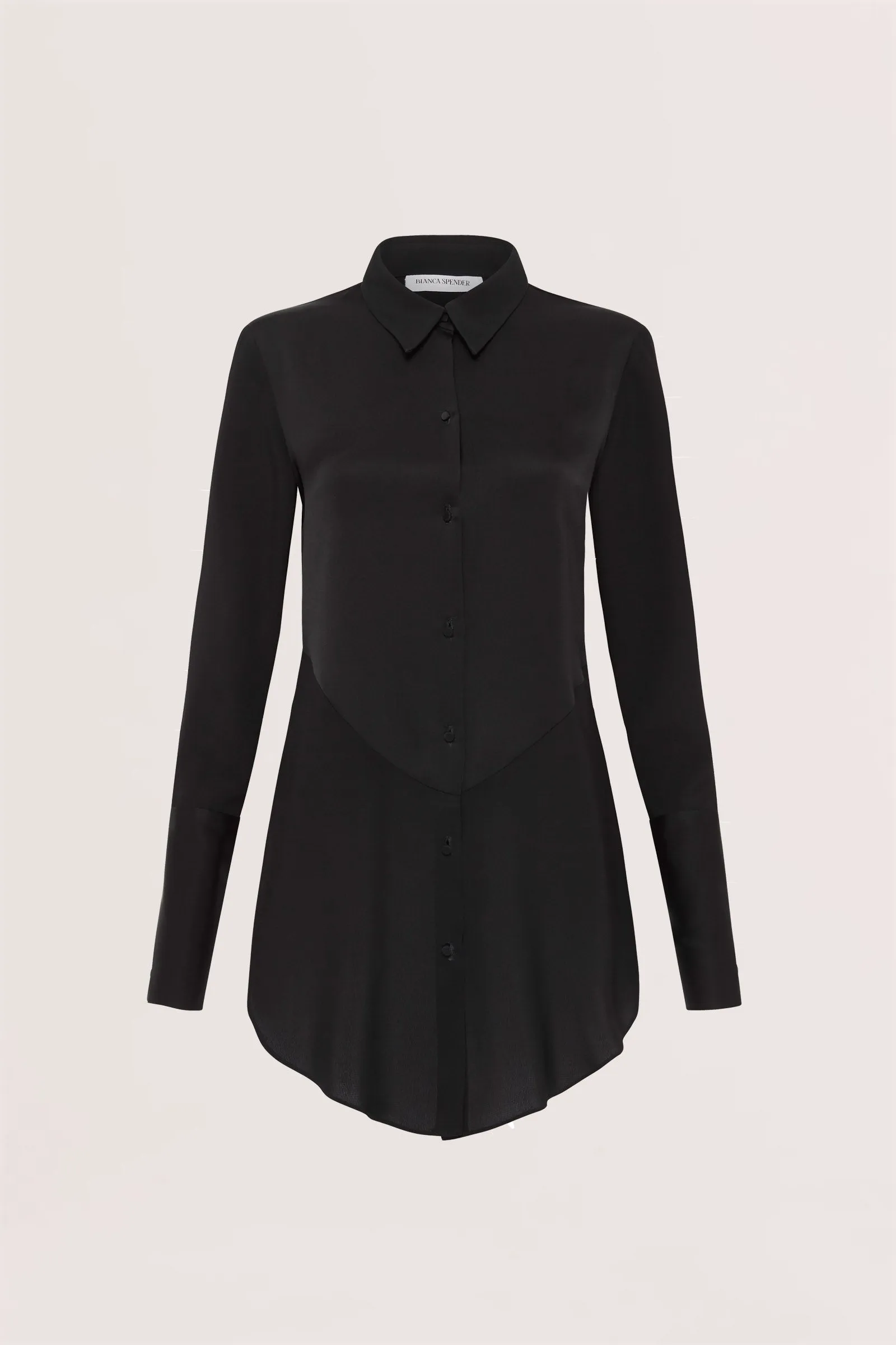 JETT SATIN BOND SHIRT sold by Bianca Spender product image thumbnail 3