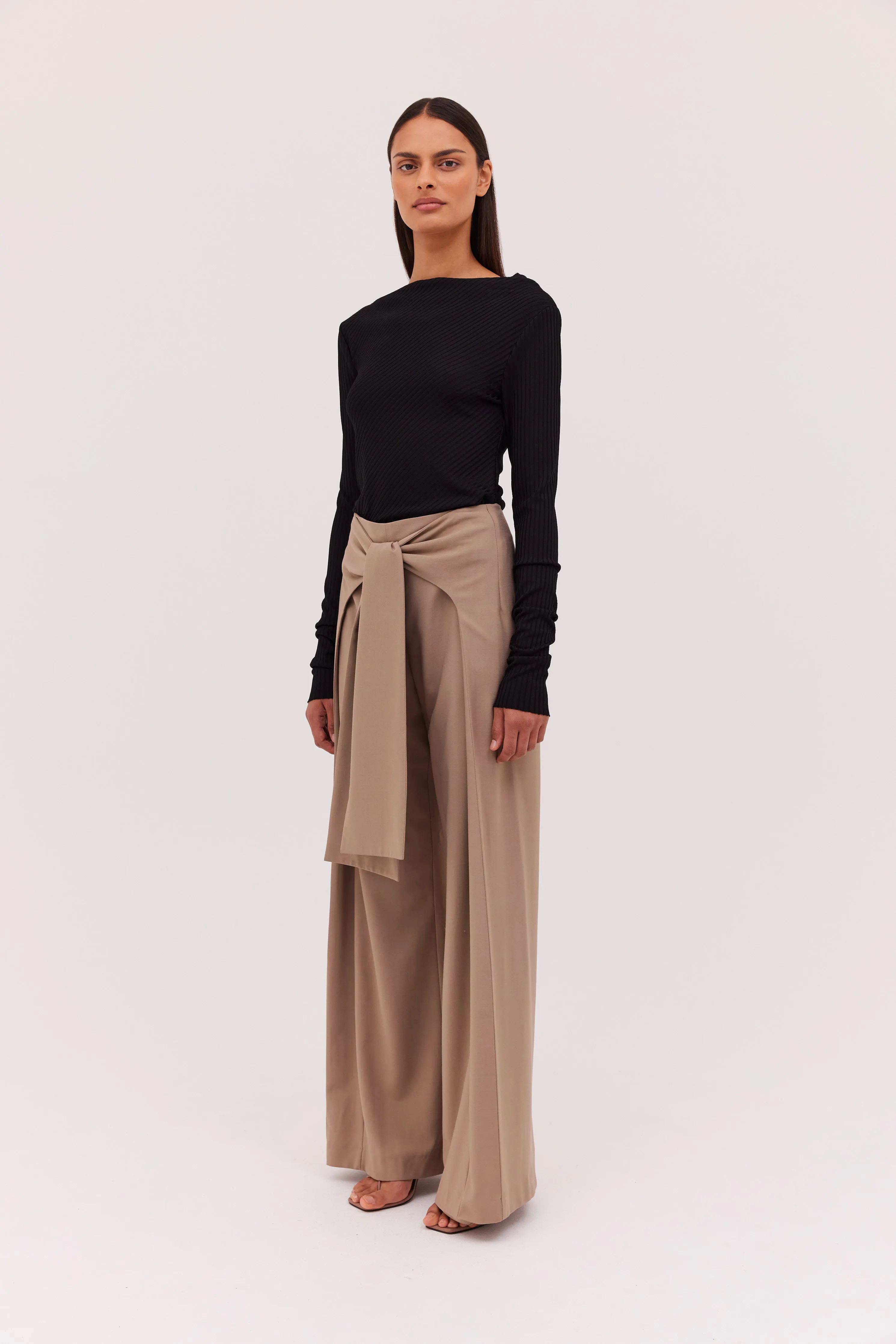 BLACK RIB PROSPER TOP sold by Bianca Spender product image thumbnail 3