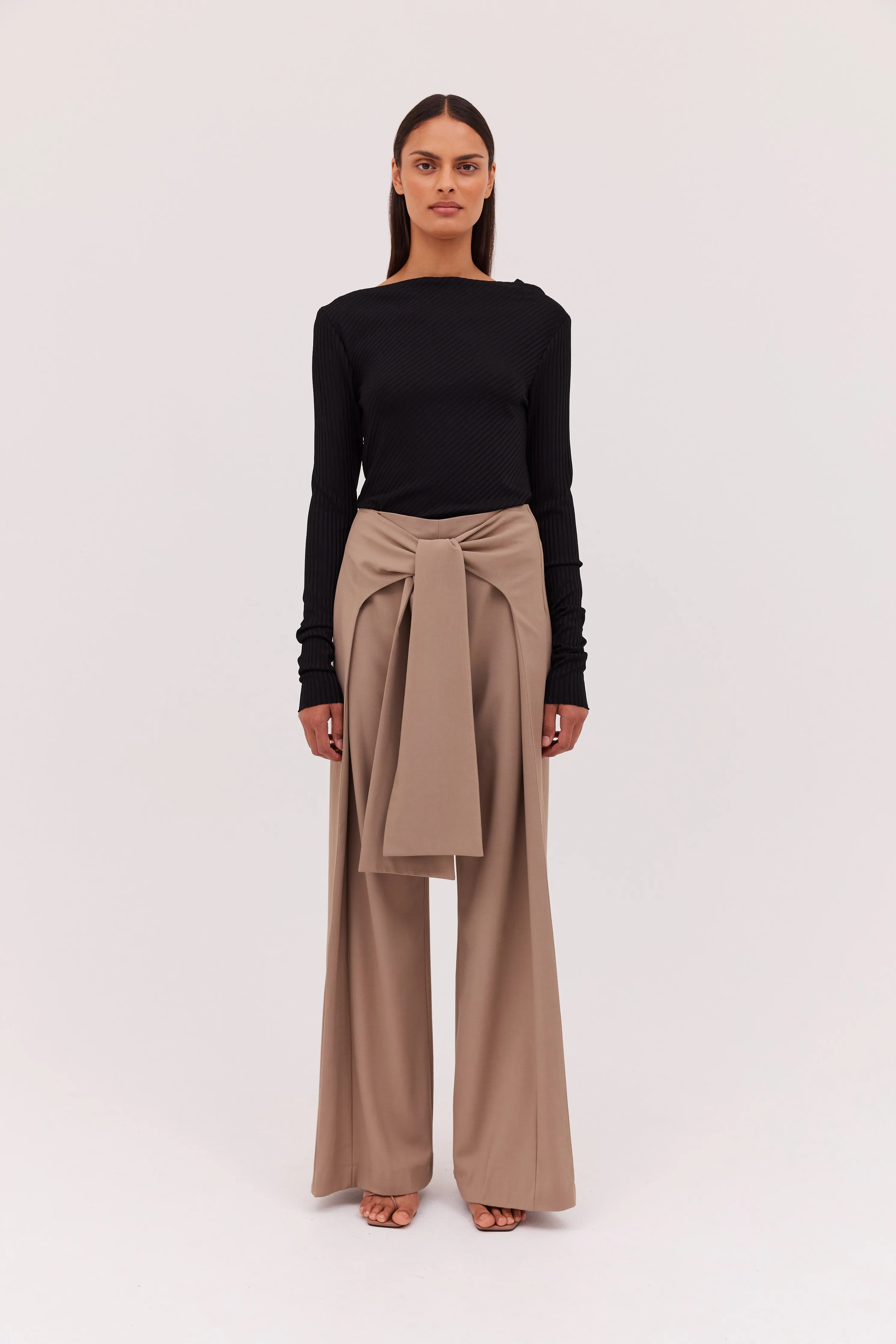 BLACK RIB PROSPER TOP sold by Bianca Spender product image thumbnail 2