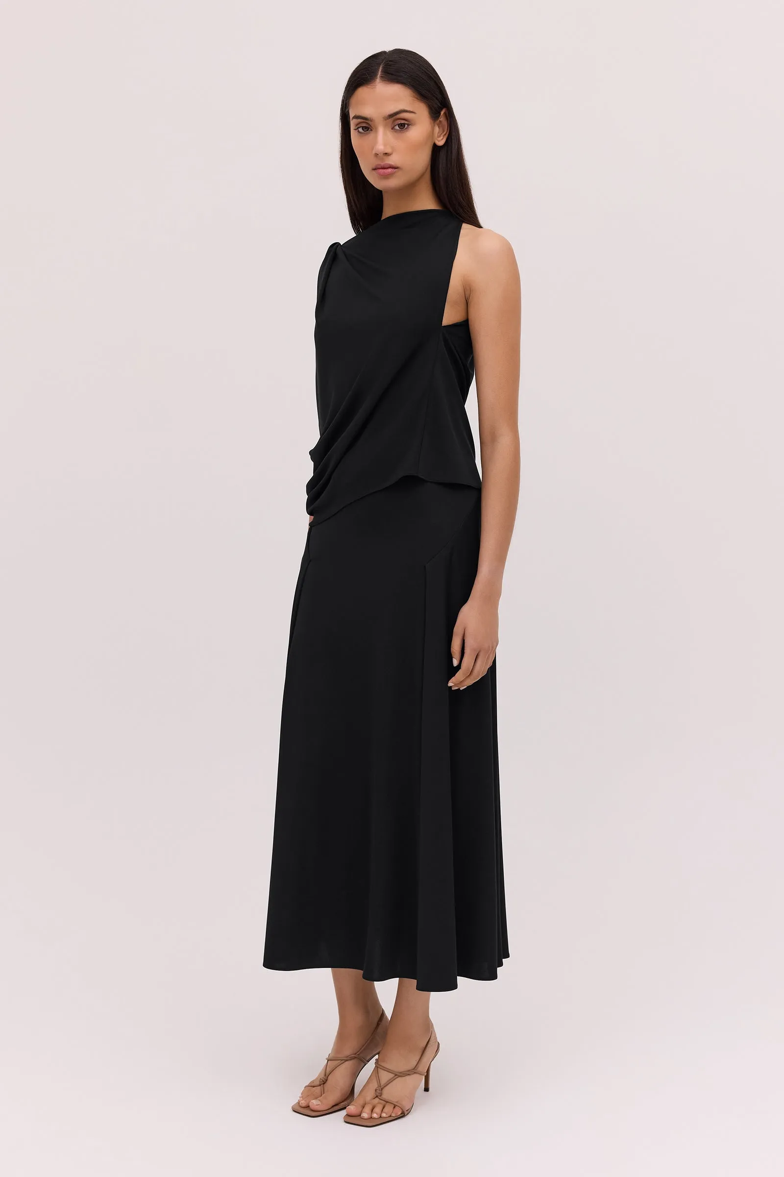 BLACK JERSEY ROMA TOP sold by Bianca Spender product image thumbnail 5