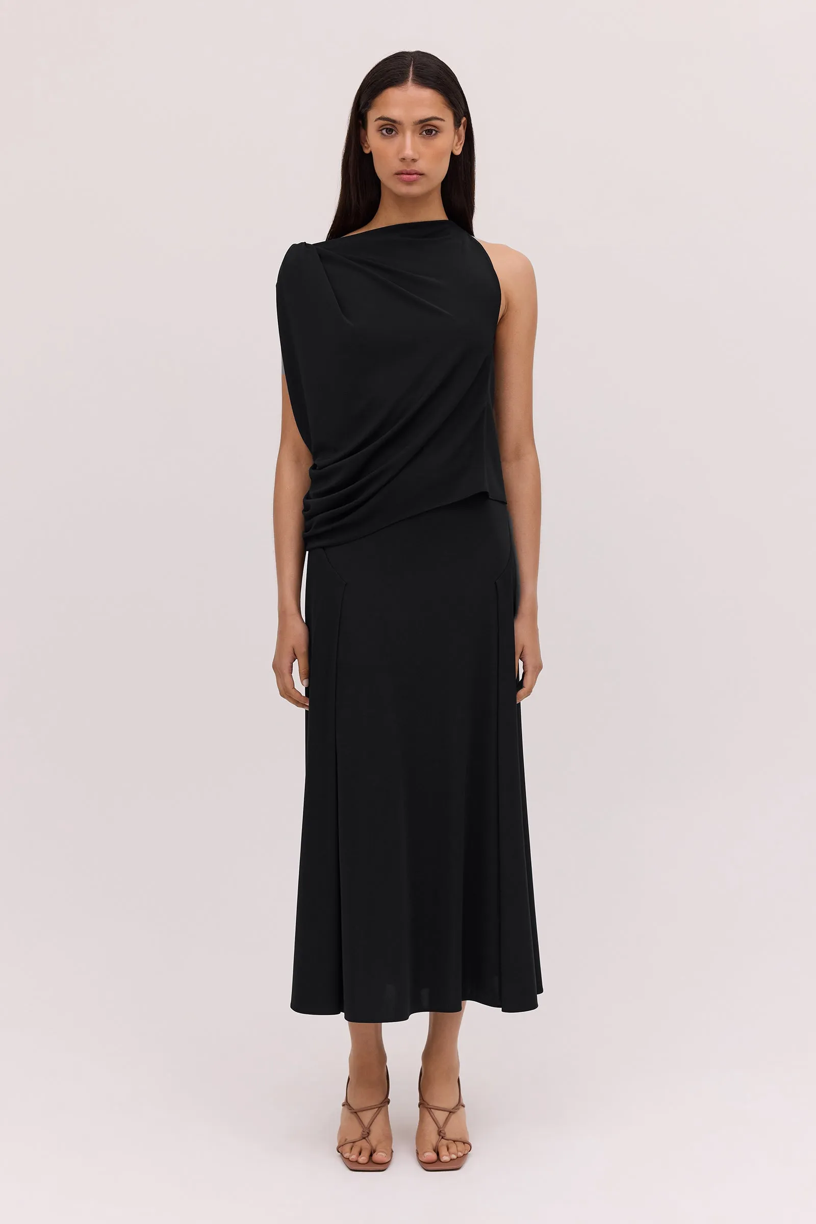 BLACK JERSEY ROMA TOP sold by Bianca Spender product image thumbnail 2