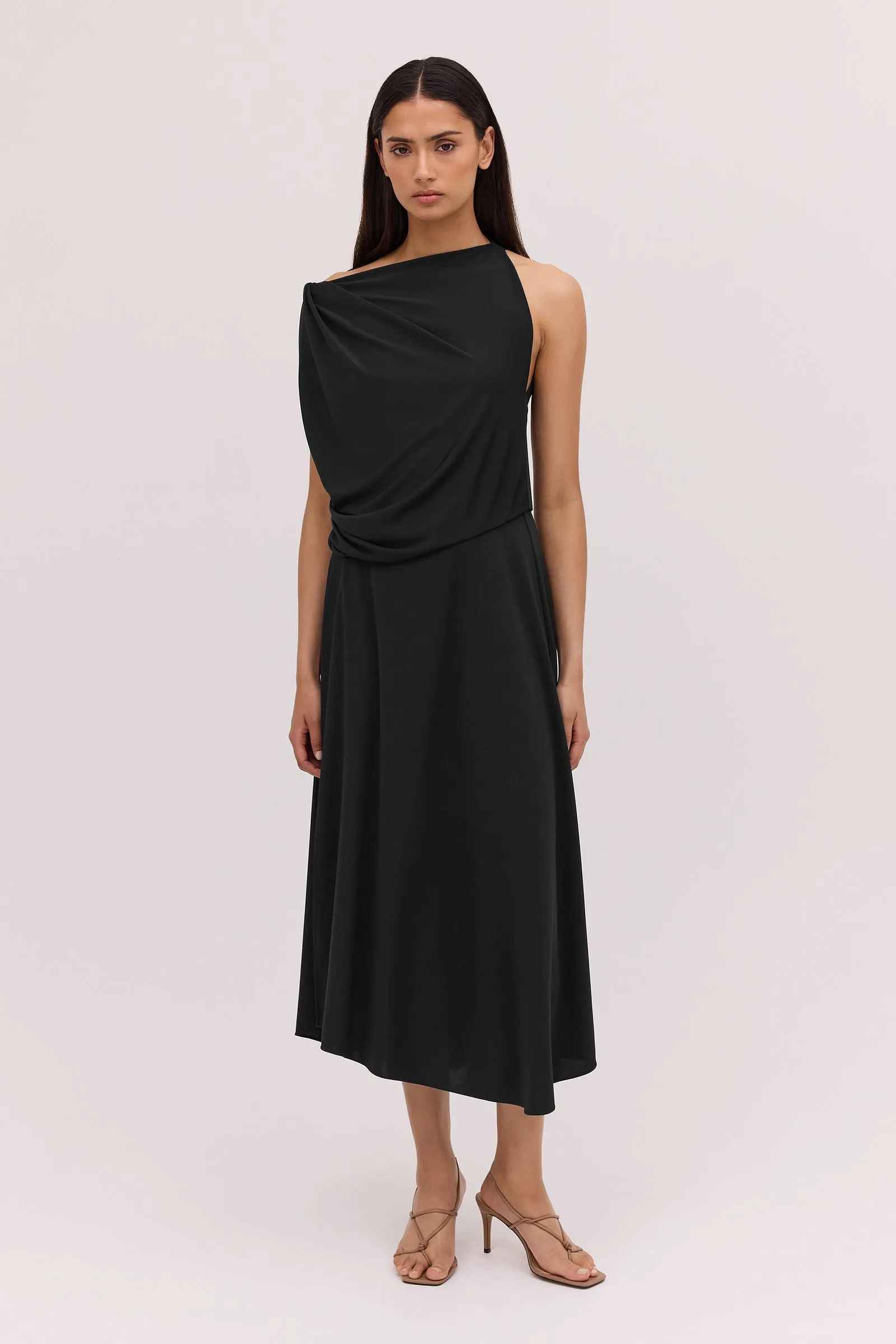 BLACK JERSEY MANDALA DRESS sold by Bianca Spender product image thumbnail 3