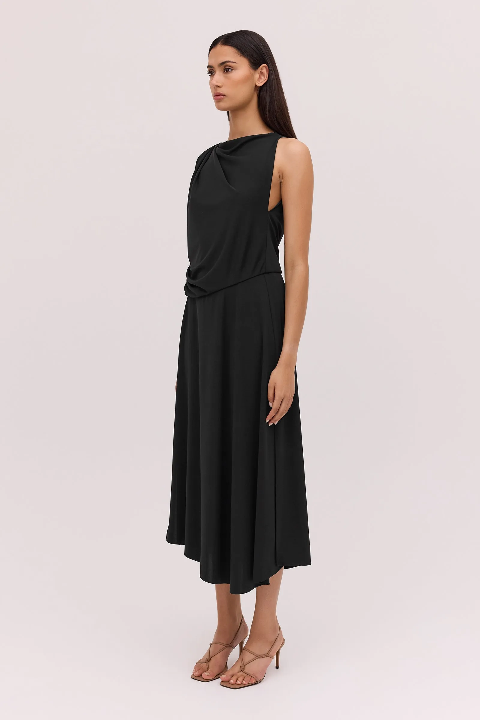 BLACK JERSEY MANDALA DRESS sold by Bianca Spender product image thumbnail 5