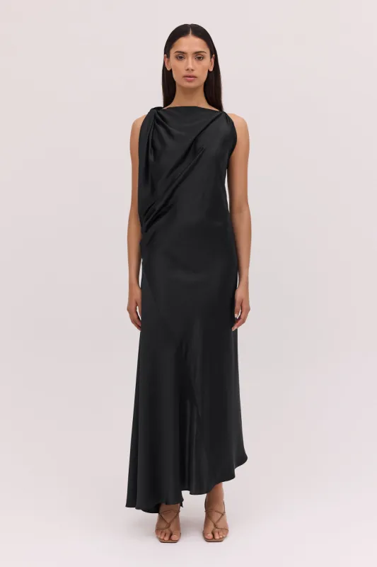 BLACK SILK ROMA GOWN sold by Bianca Spender
