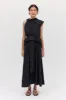 BLACK COTTON YANG TOP sold by Bianca Spender