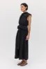 BLACK COTTON YANG TOP sold by Bianca Spender