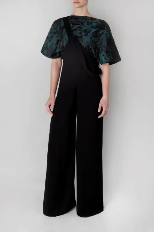 BLACK CREPE FREYJA JUMPSUIT sold by Bianca Spender