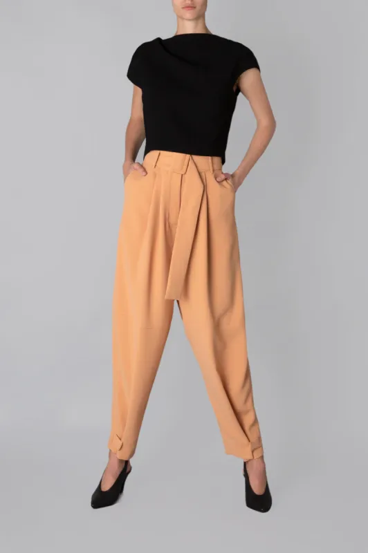 NUDE CREPE PARACHUTE PANT sold by Bianca Spender