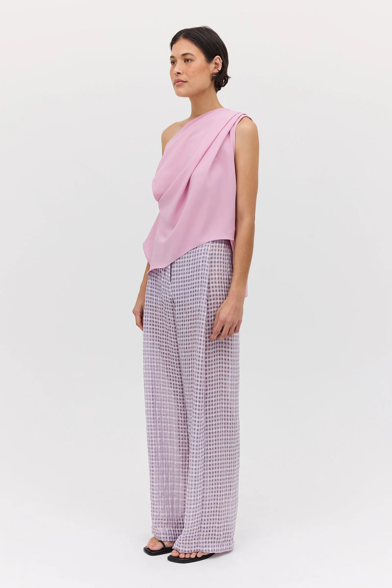 ROSE GEORGETTE ANTONIA TOP sold by Bianca Spender product image thumbnail 5