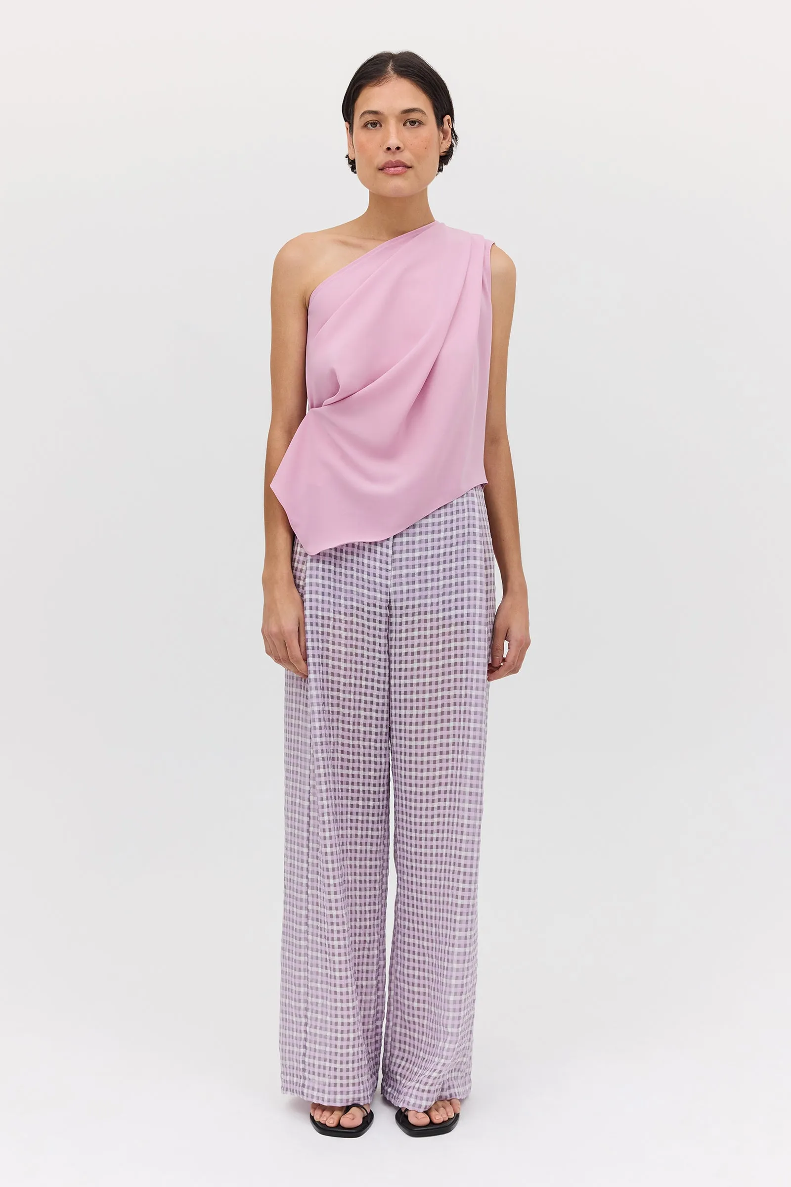 ROSE GEORGETTE ANTONIA TOP sold by Bianca Spender product image thumbnail 2