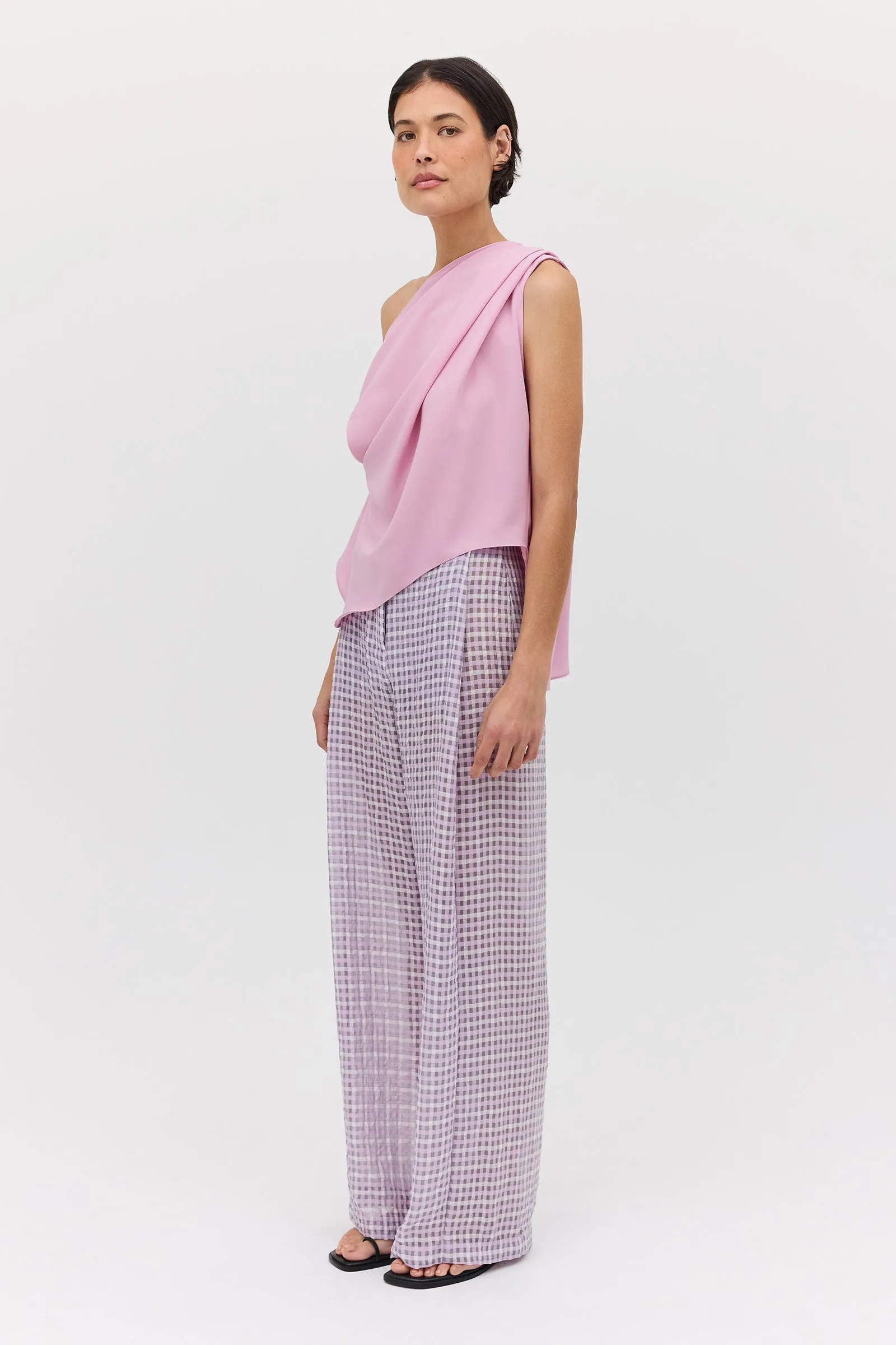 ROSE GEORGETTE ANTONIA TOP sold by Bianca Spender product image thumbnail 4