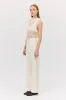 CREAM WOOL HARMONY PANT sold by Bianca Spender