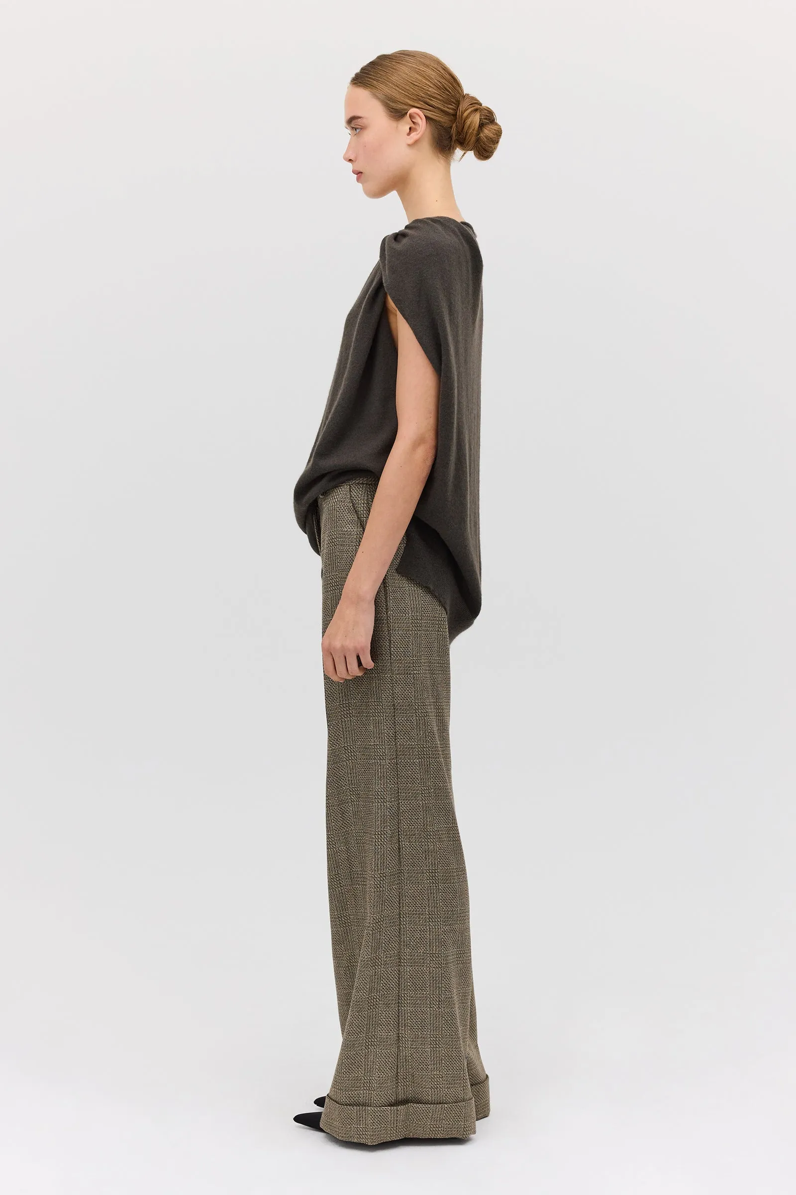 LIQUORICE CASHMERE GENTLE KNIT sold by Bianca Spender product image thumbnail 5