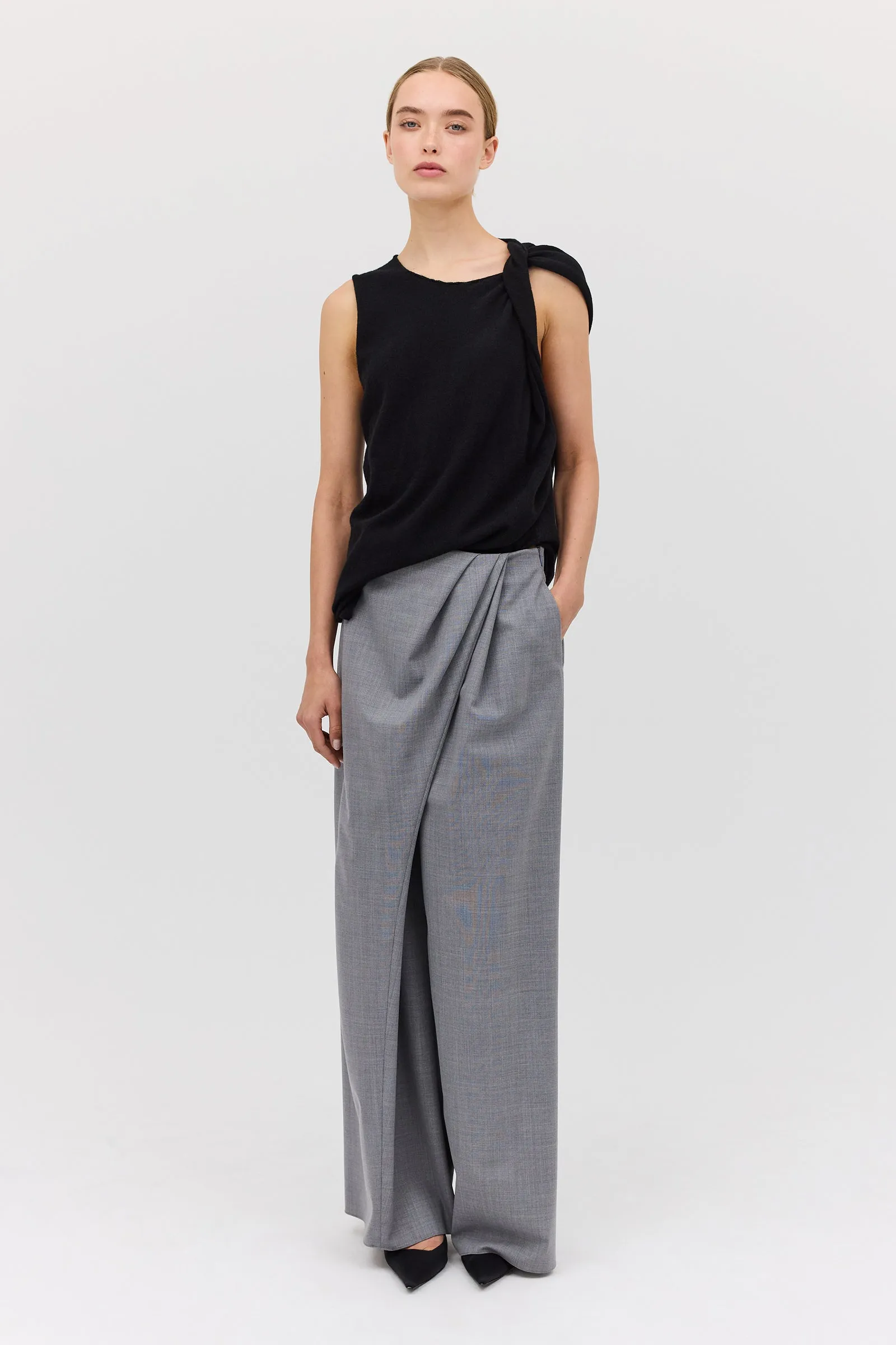 BLACK CASHMERE GENTLE KNIT sold by Bianca Spender product image thumbnail 3