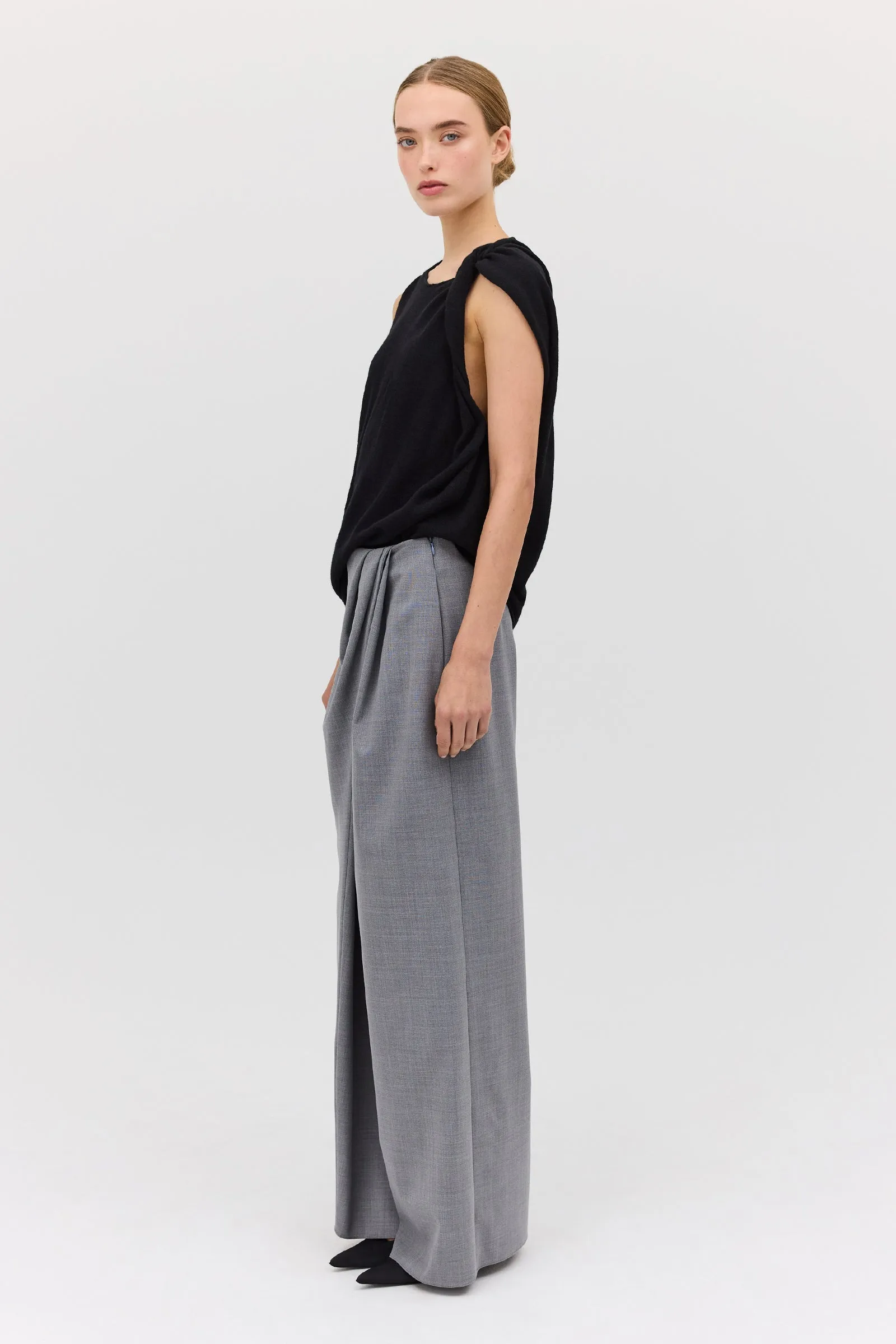 BLACK CASHMERE GENTLE KNIT sold by Bianca Spender product image thumbnail 5
