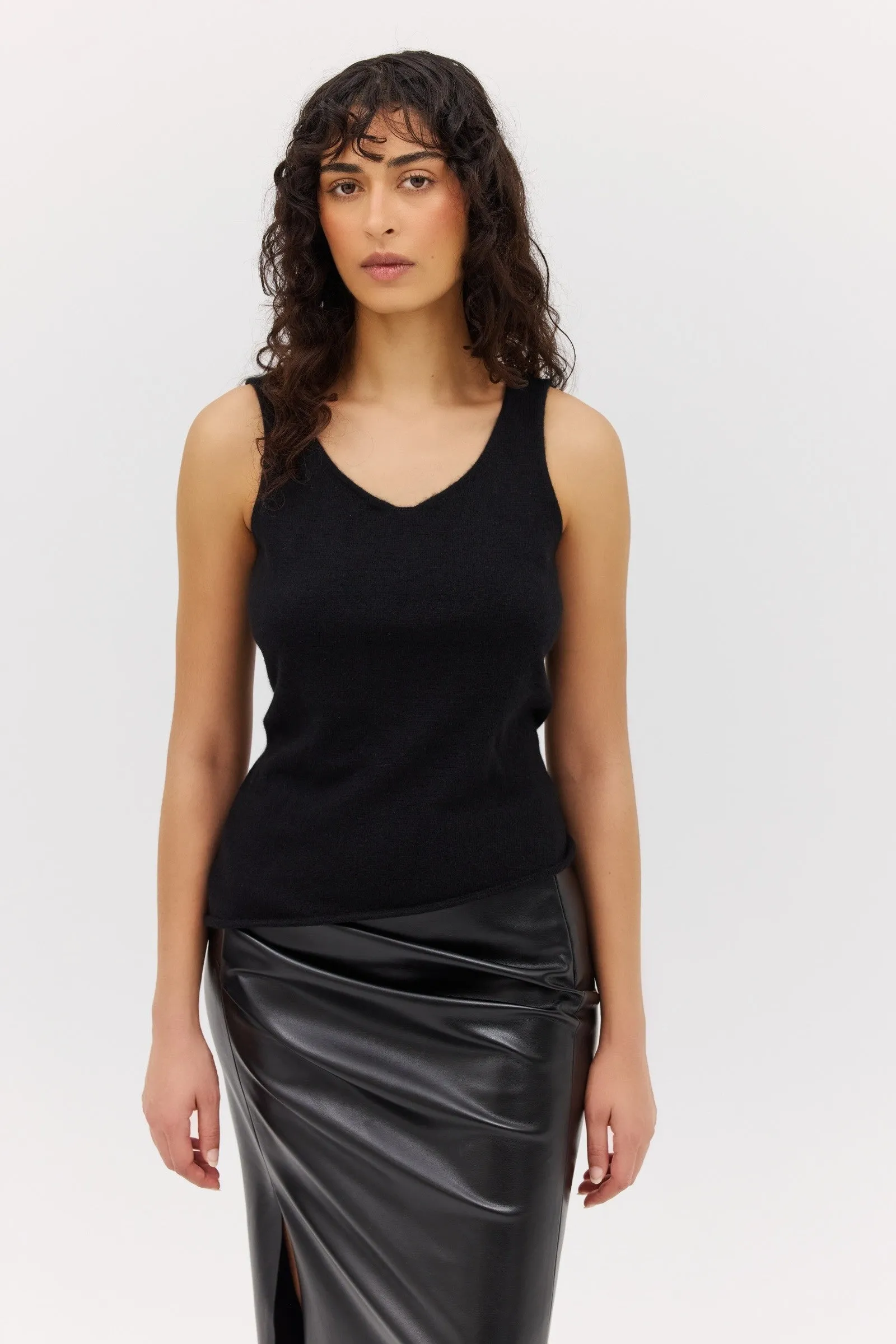 BLACK CASHMERE TENDER KNIT sold by Bianca Spender