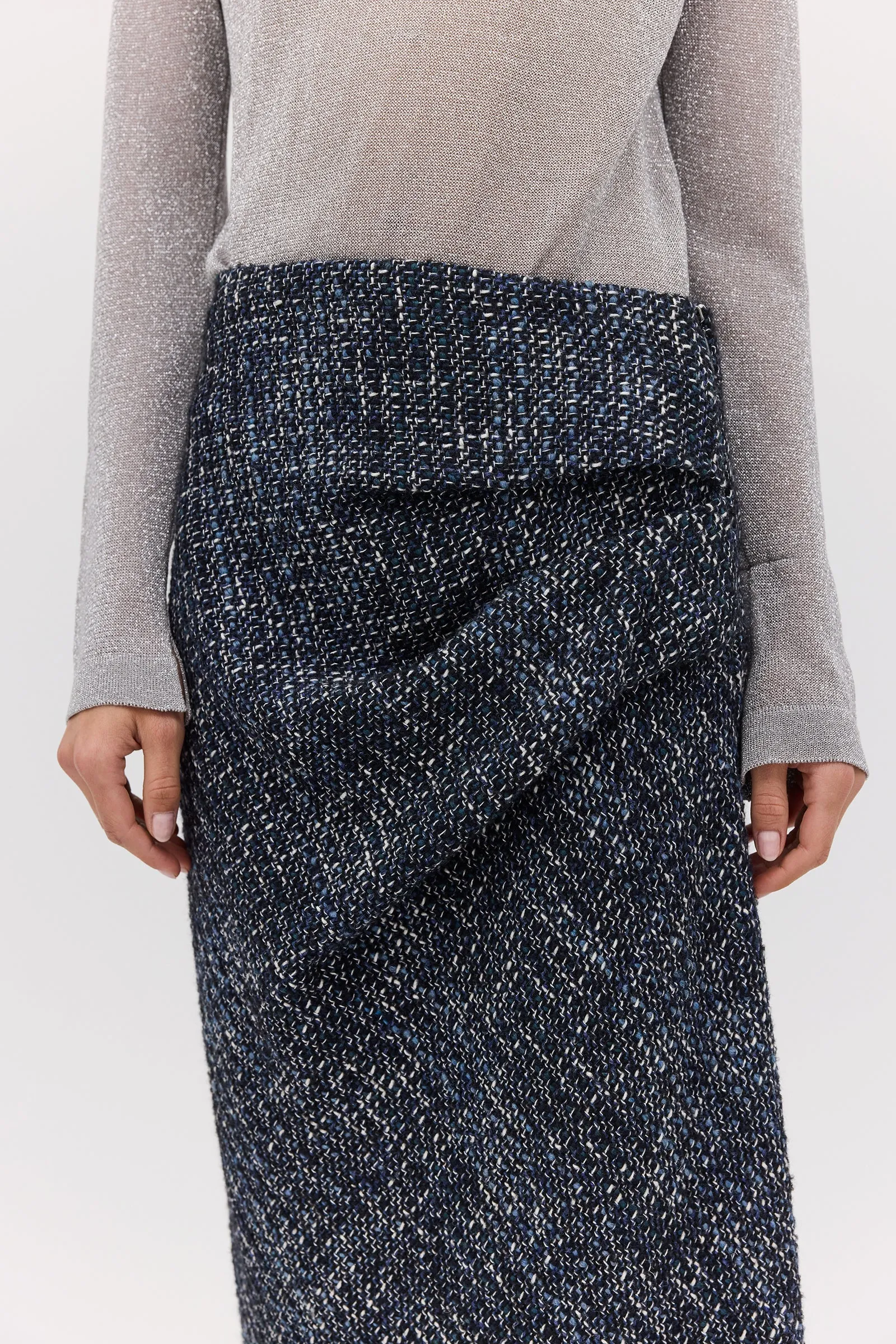 TWILIGHT TWEED GRASP SKIRT sold by Bianca Spender product image thumbnail 3