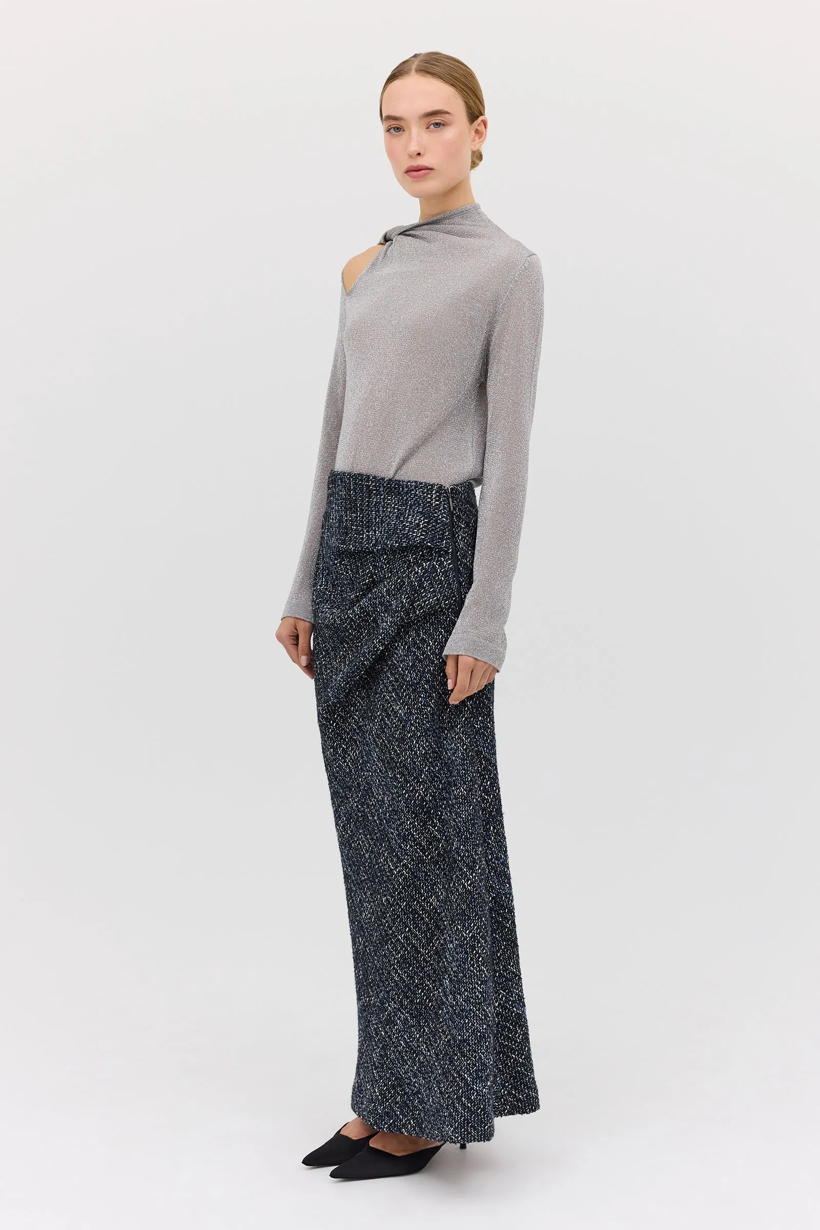 TWILIGHT TWEED GRASP SKIRT sold by Bianca Spender product image thumbnail 4