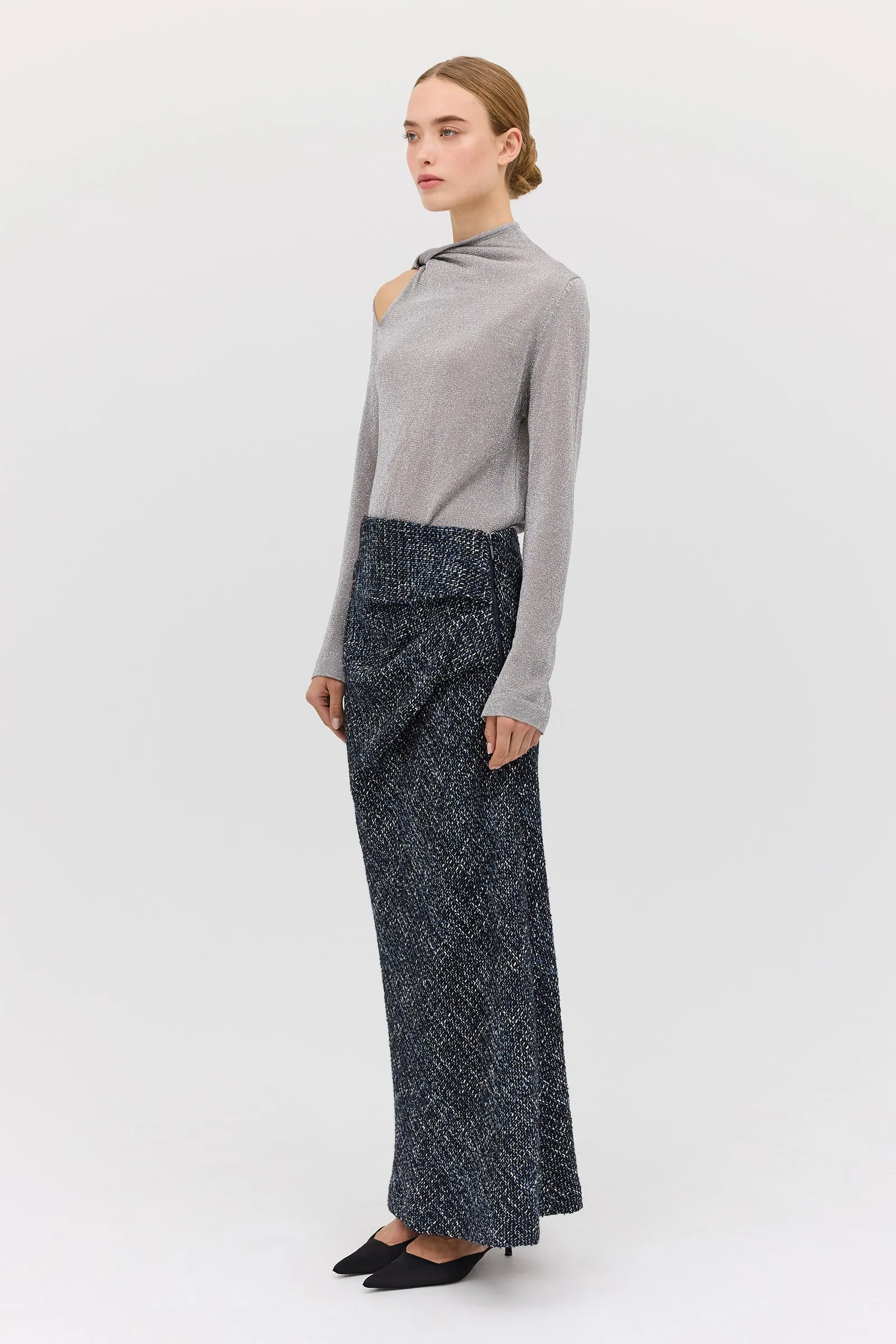 TWILIGHT TWEED GRASP SKIRT sold by Bianca Spender product image thumbnail 5