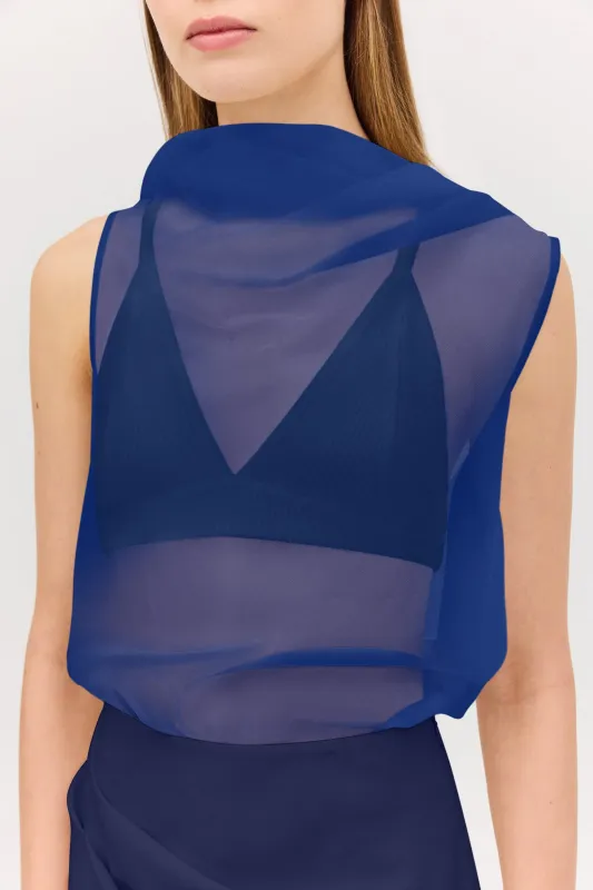 ROYAL CHIFFON CEZANNE TOP sold by Bianca Spender