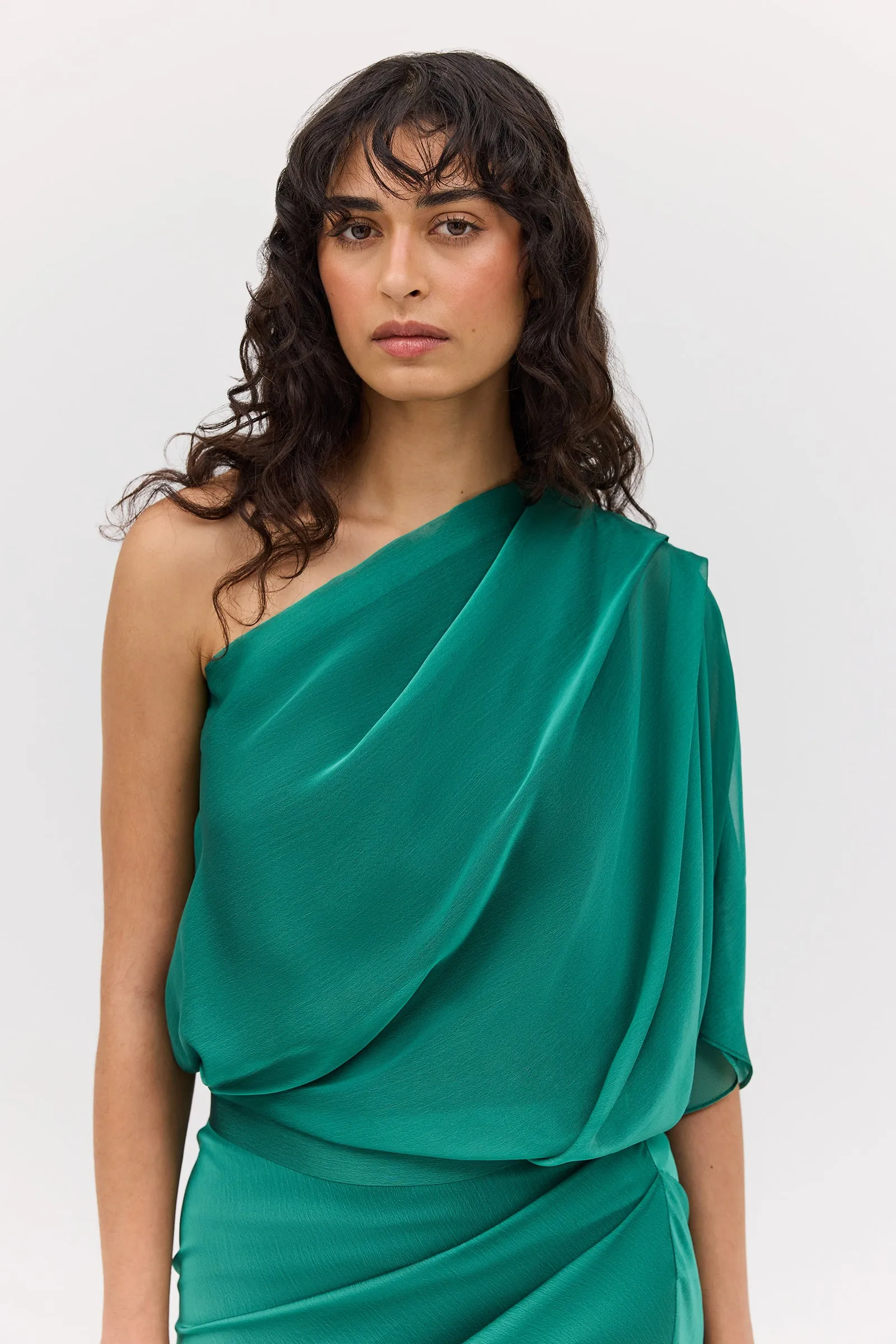 FOREST CHIFFON VALENCIA TOP sold by Bianca Spender product image thumbnail 3