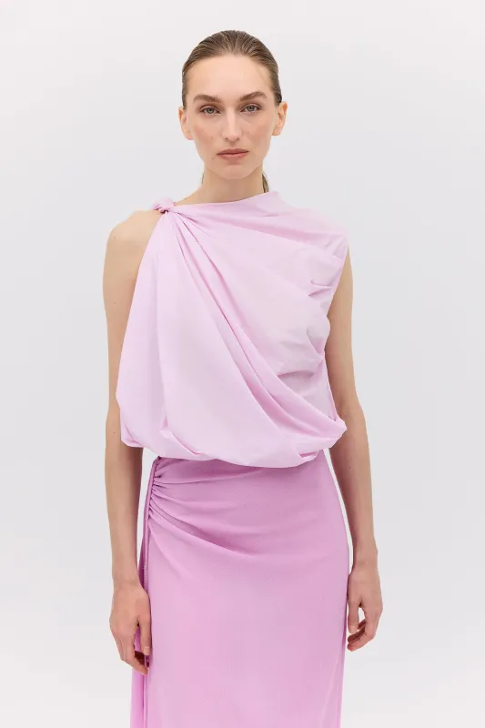 BLOSSOM COTTON NYLON TUMBLE TOP sold by Bianca Spender