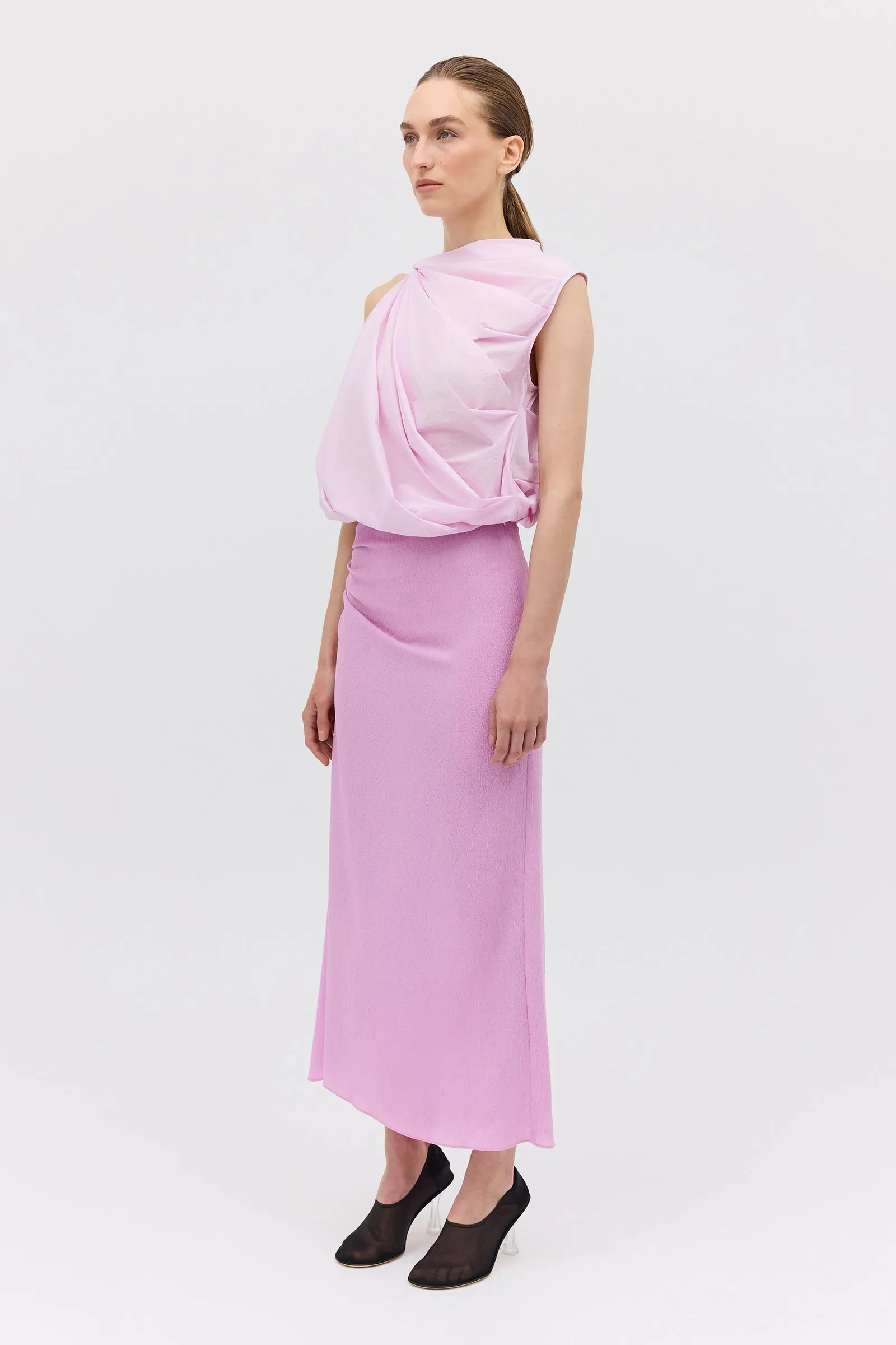 BLOSSOM COTTON NYLON TUMBLE TOP sold by Bianca Spender product image thumbnail 4