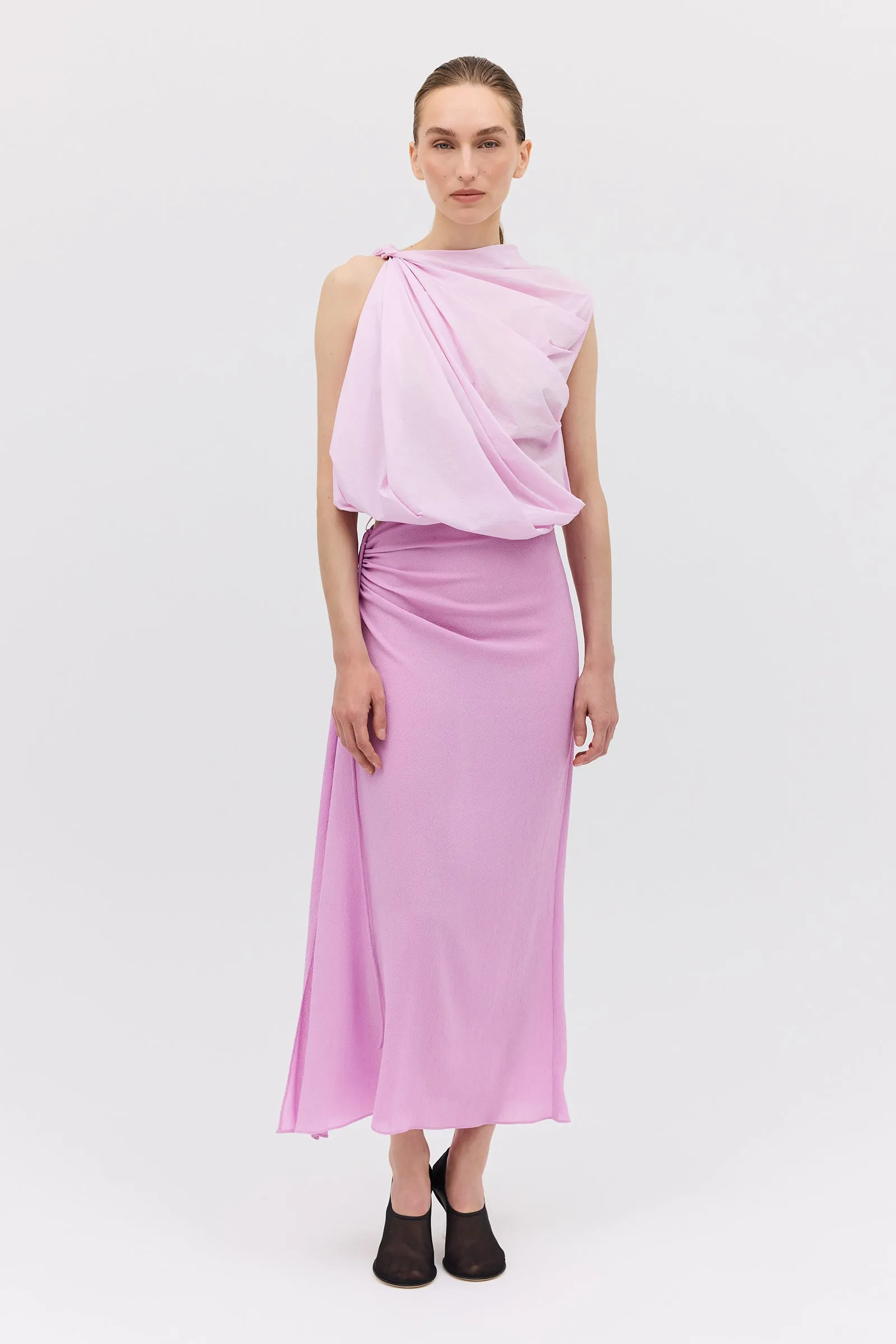 BLOSSOM COTTON NYLON TUMBLE TOP sold by Bianca Spender product image thumbnail 3