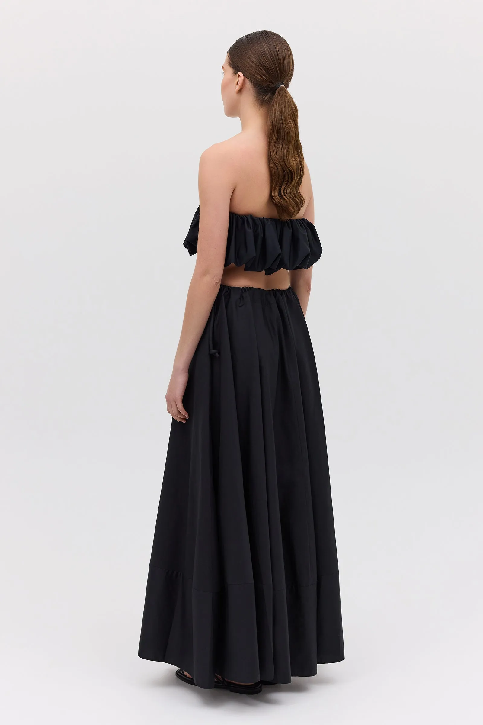 BLACK COTTON SANTANA SKIRT sold by Bianca Spender product image thumbnail 5