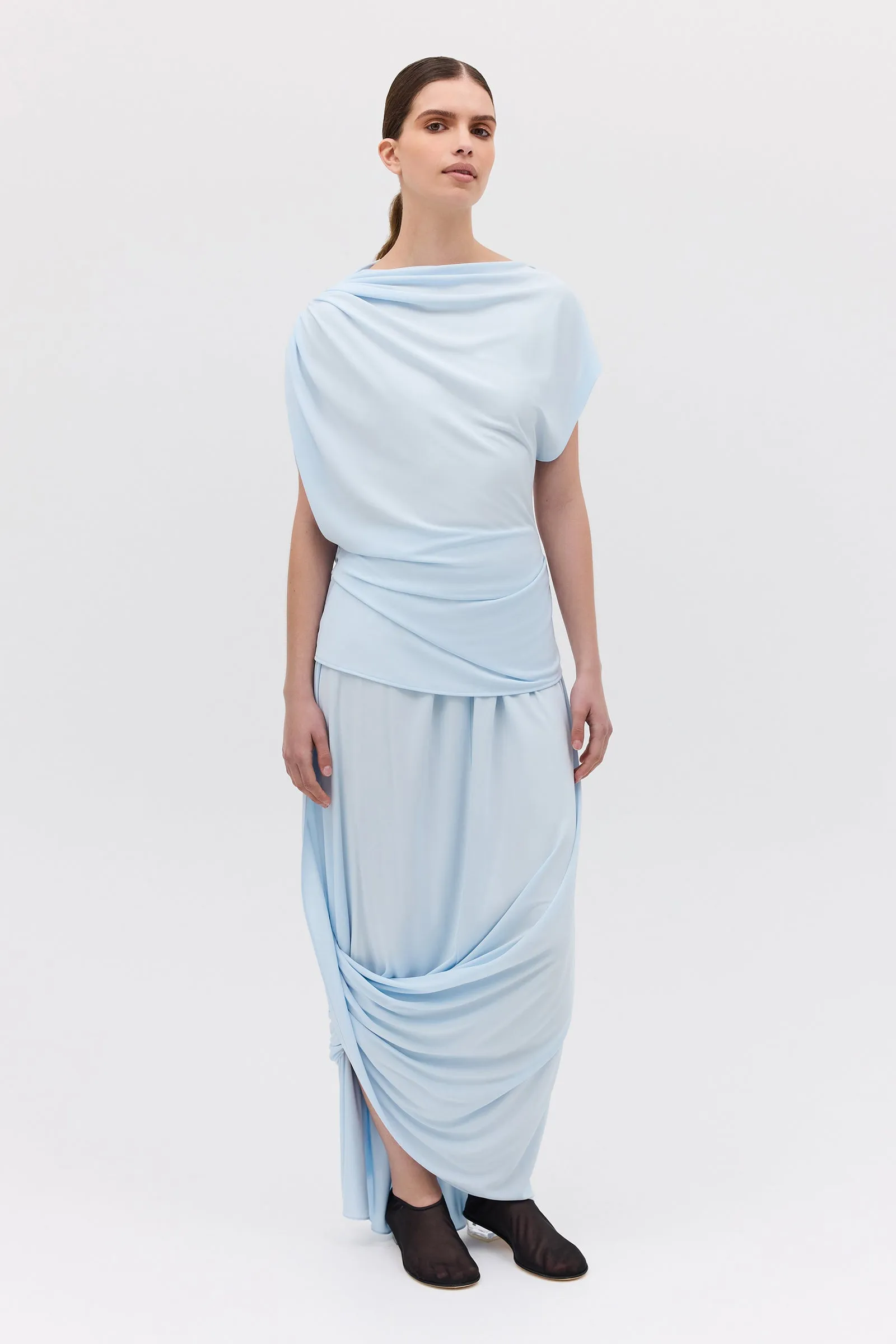 CLOUD JERSEY DECODE TOP sold by Bianca Spender product image thumbnail 3